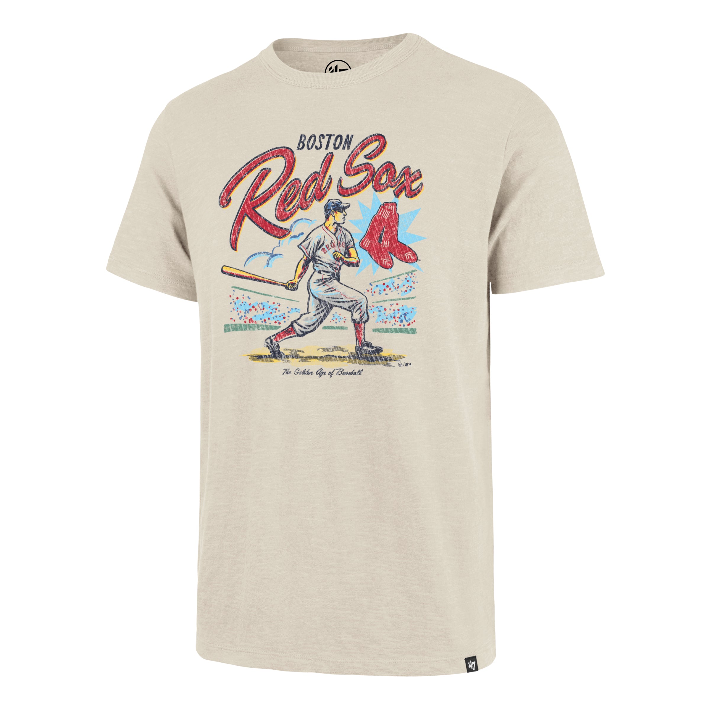 Playera Manga Corta '47 Boston Red Sox MLB Golden Age