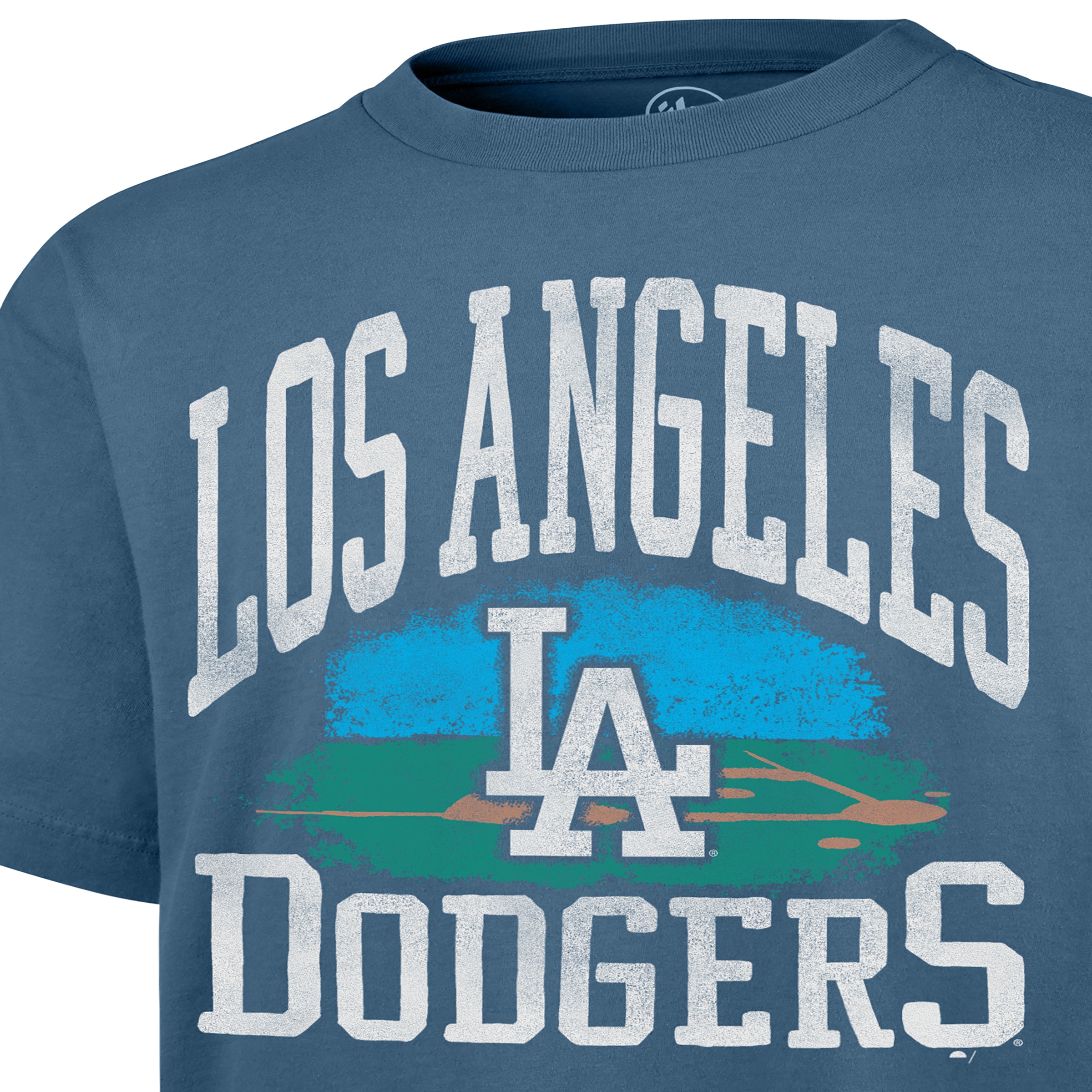 Playera Manga Corta '47 Los Angeles Dodgers MLB Cloudfield Montauk Foundation
