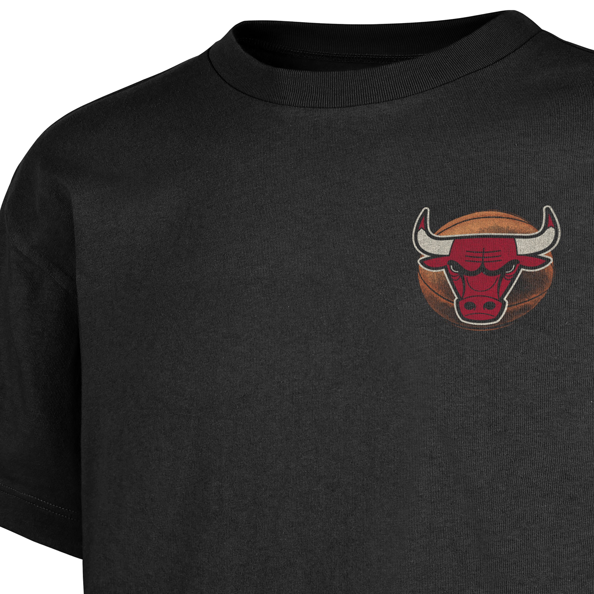Playera Manga Corta '47 Chicago Bulls NBA Game On Fundation