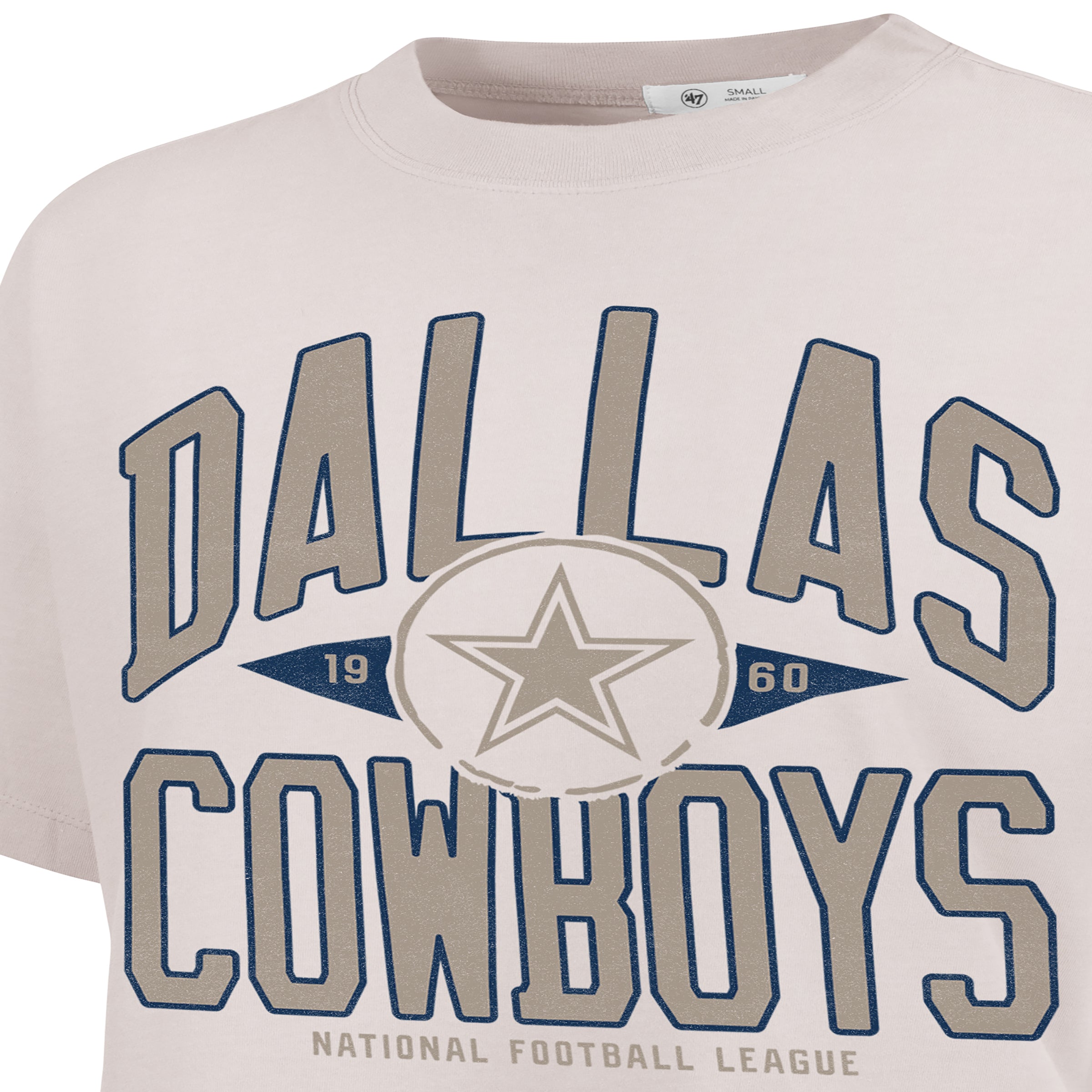 Playera Manga Corta '47 Dallas Cowboys NFL Trendy Team para Mujer