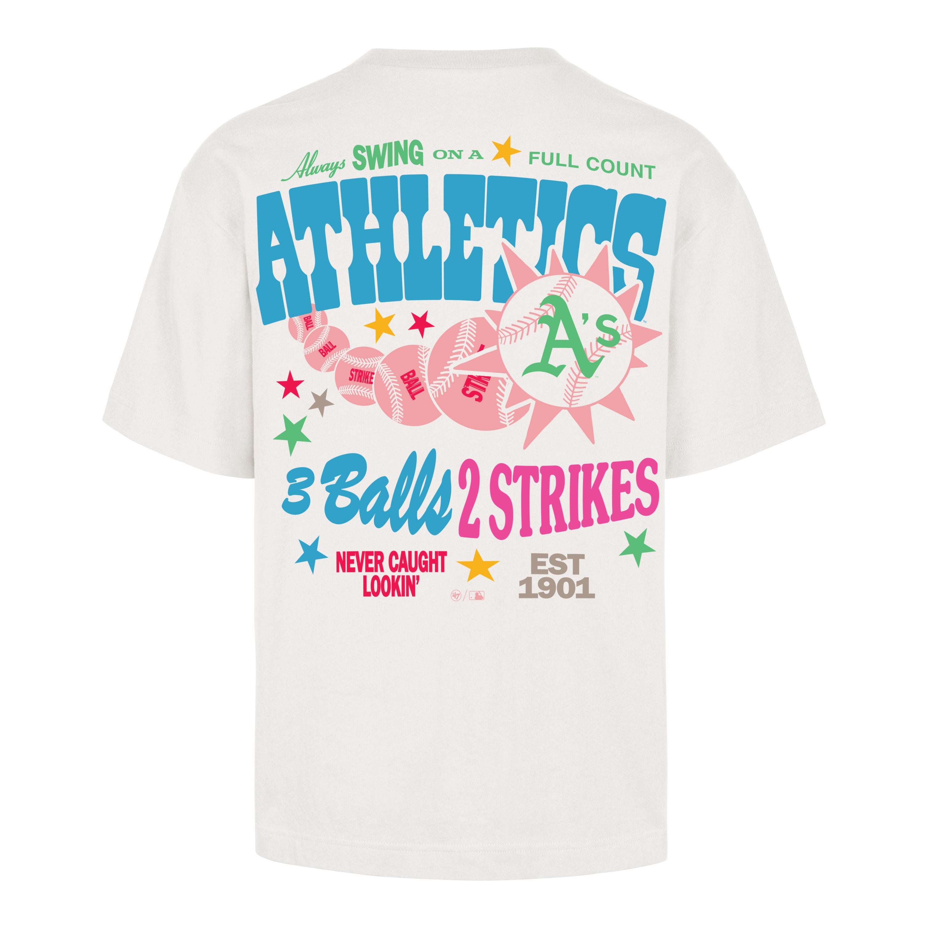 Playera Manga Corta '47 Athletic's MLB Turnpike