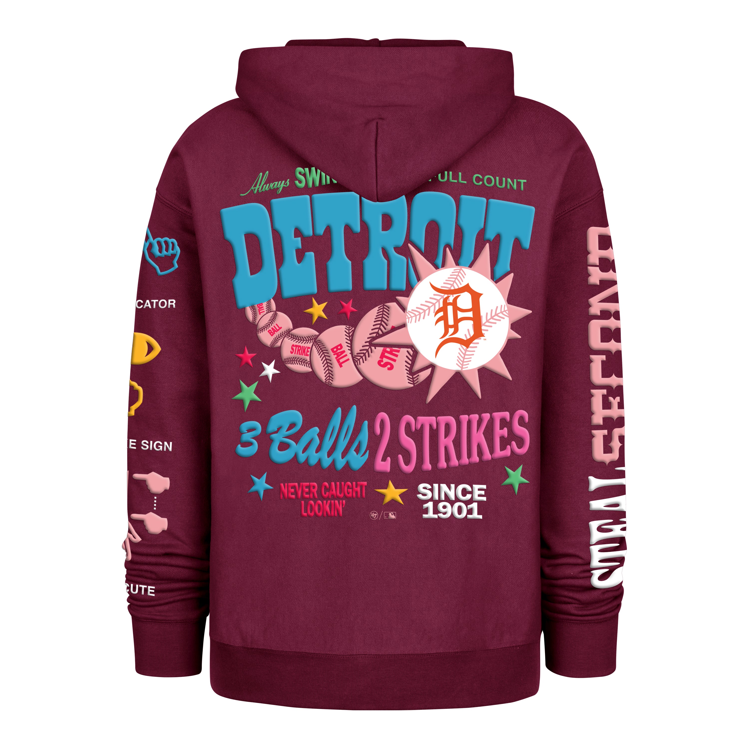Sudadera '47 Detroit Tigers MLB Turnpike
