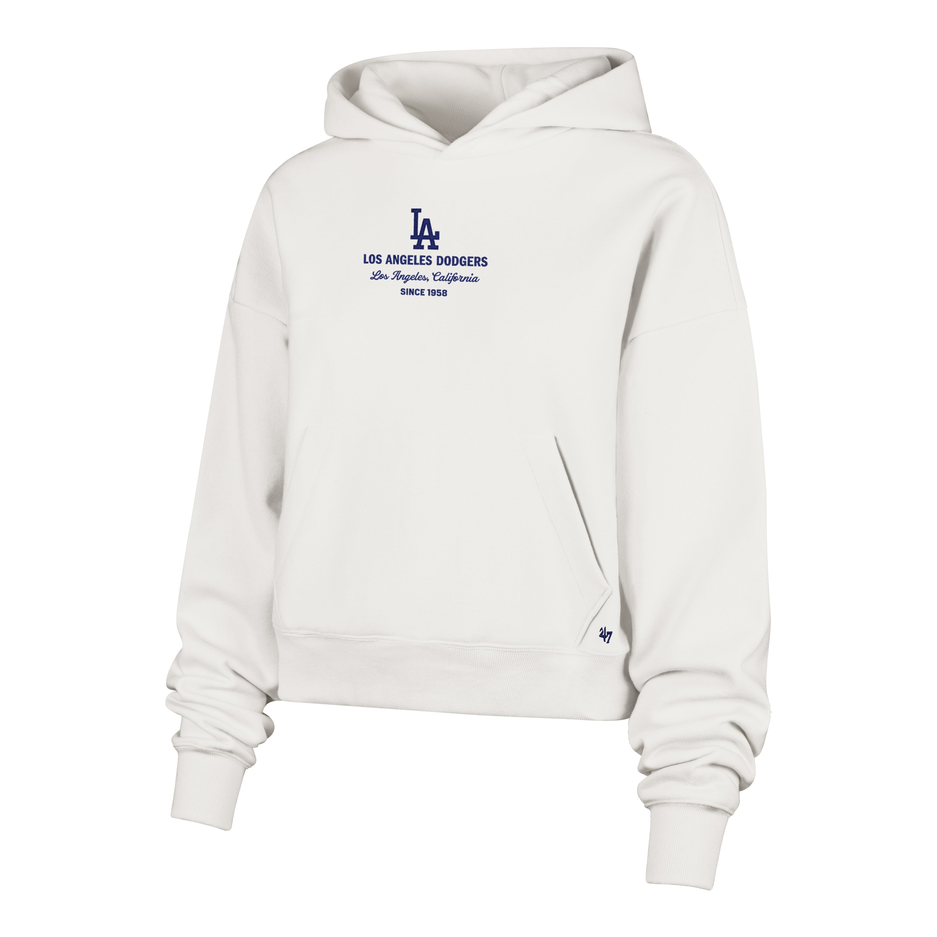 Sudadera '47 Los Angeles Dodgers MLB Contemporary Basics para Mujer