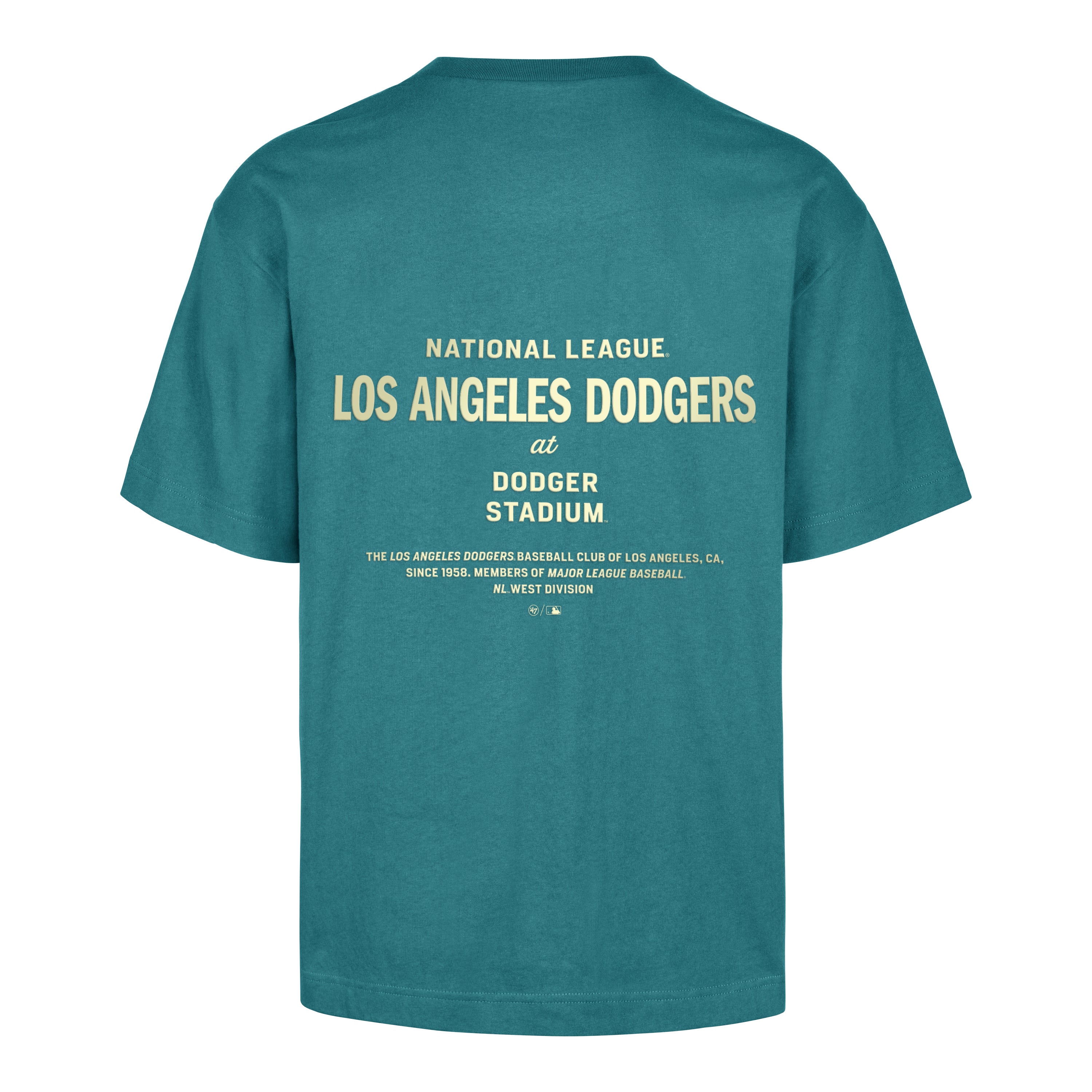 Playera Manga Corta '47 Los Angeles Dodgers MLB Contemporary Basics