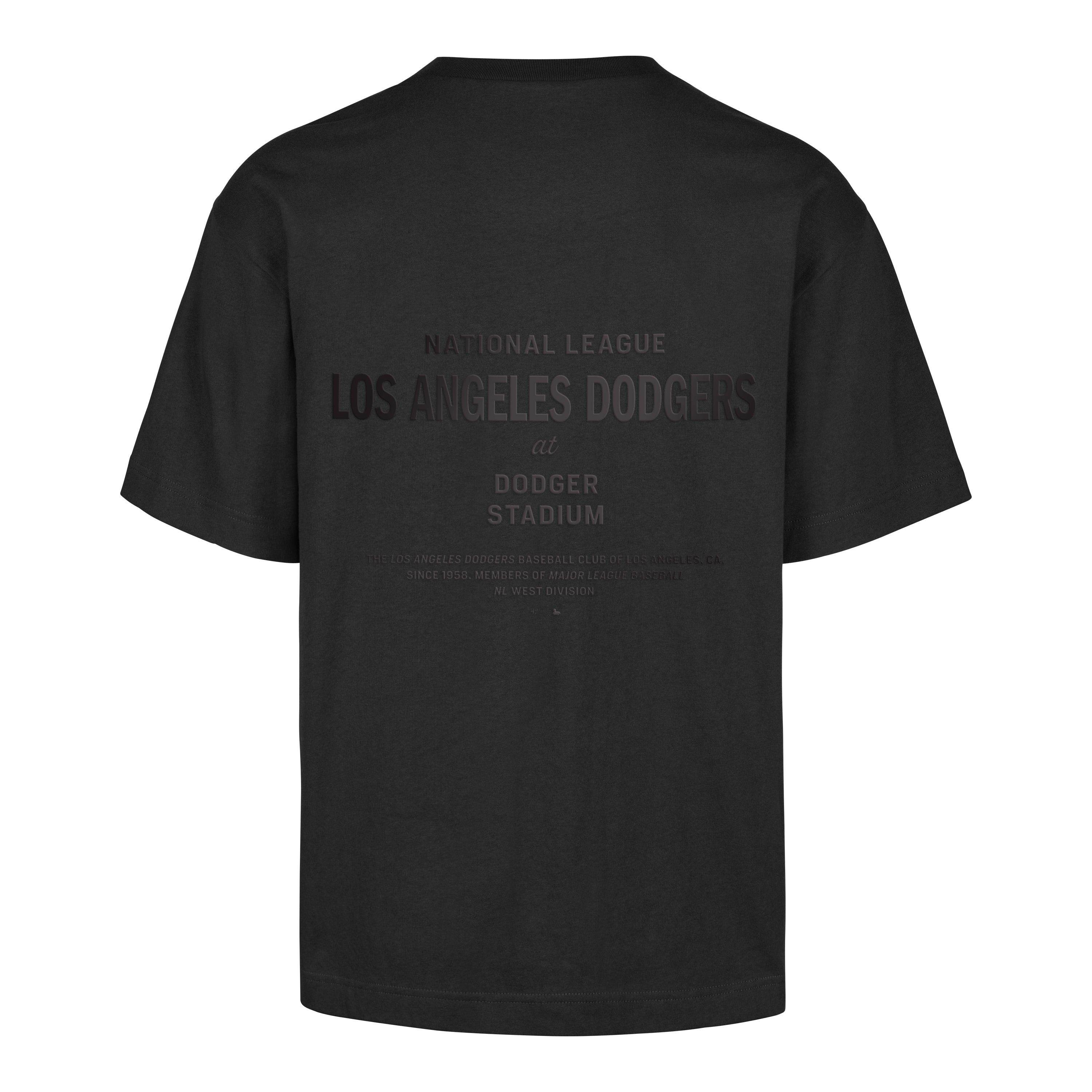 Playera Manga Corta '47 Los Angeles Dodgers MLB Contemporary Basics Monochromatic