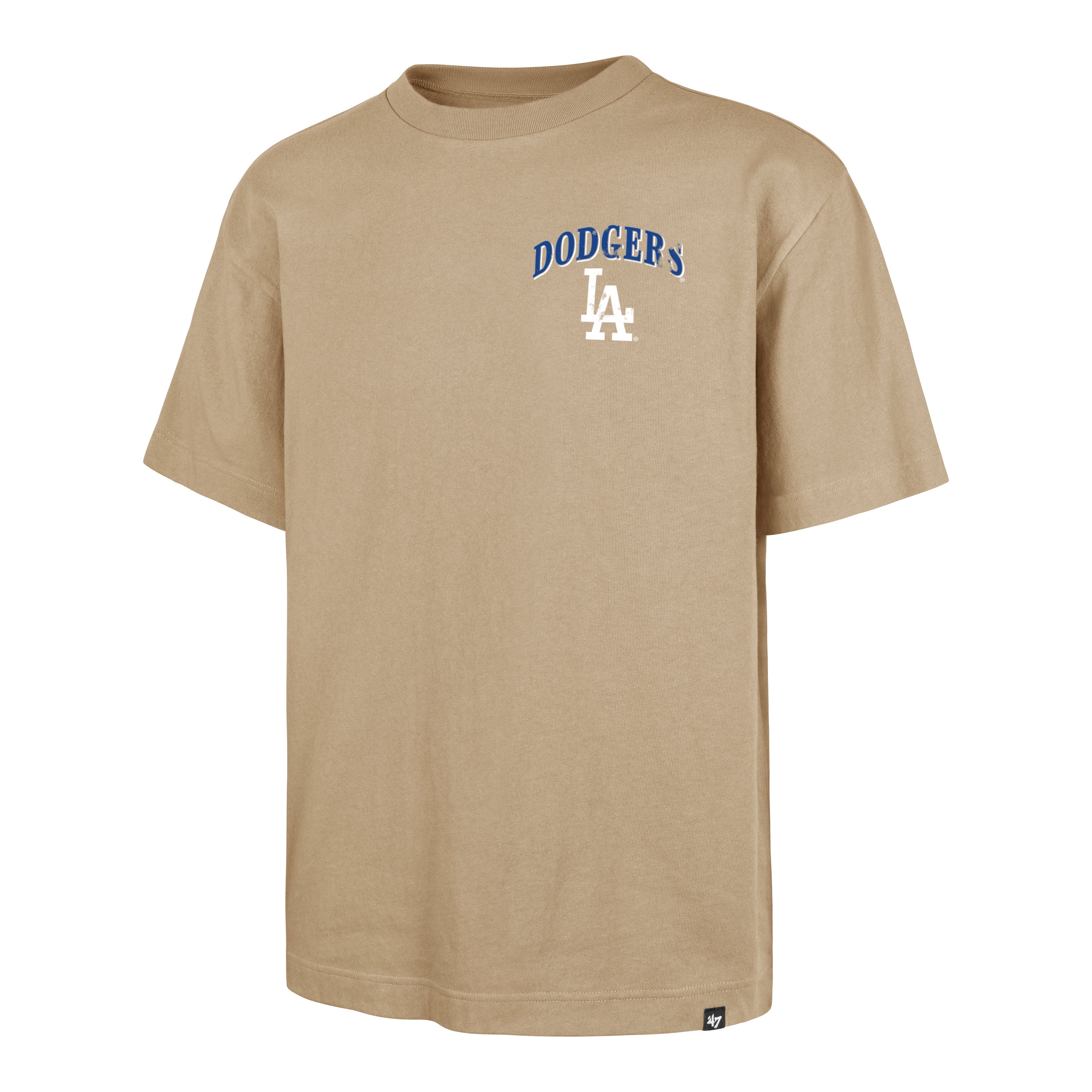 Playera Manga Corta '47 Los Angeles Dodgers MLB Hierarchy Pennant