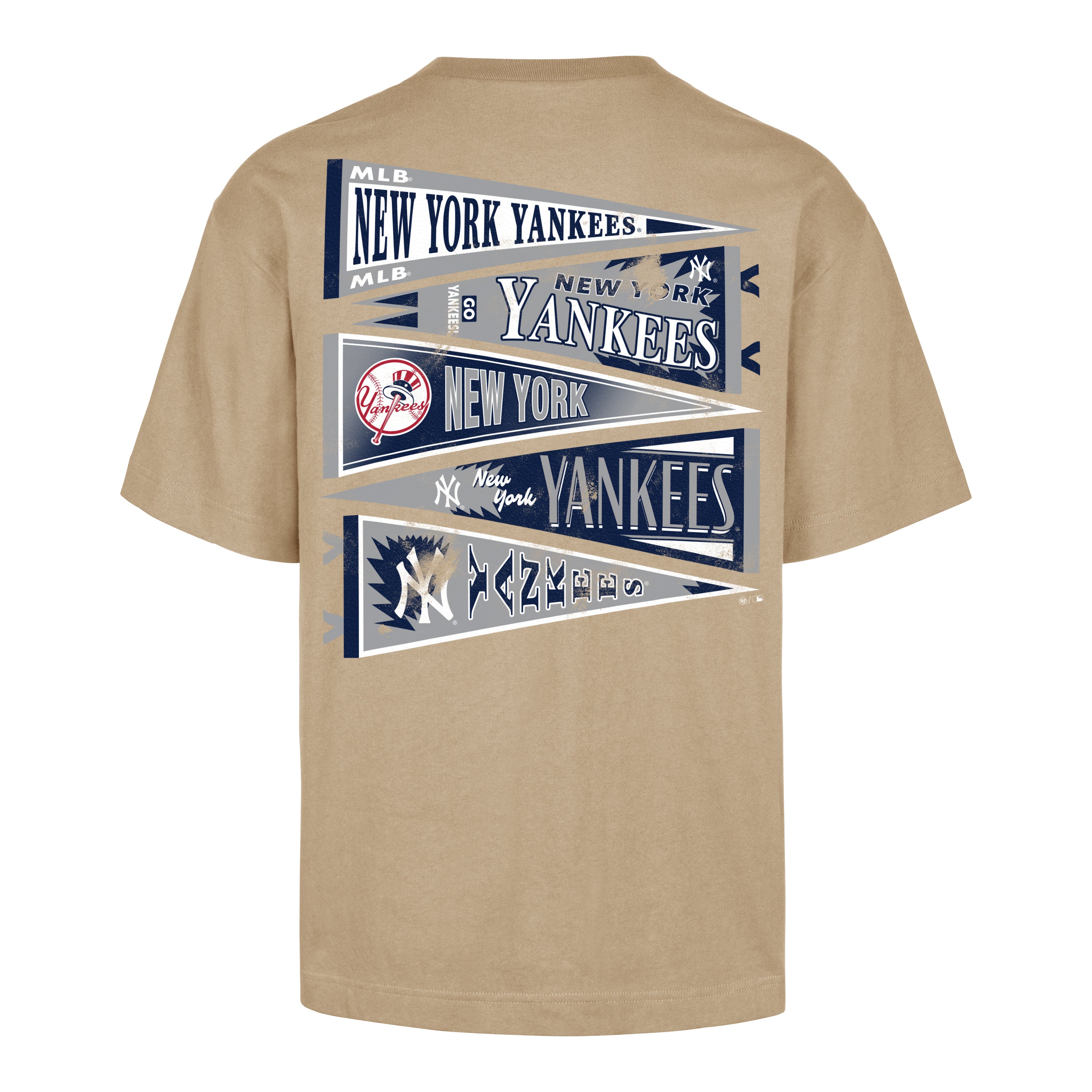 Playera Manga Corta '47 New York Yankees MLB Hierarchy Pennant