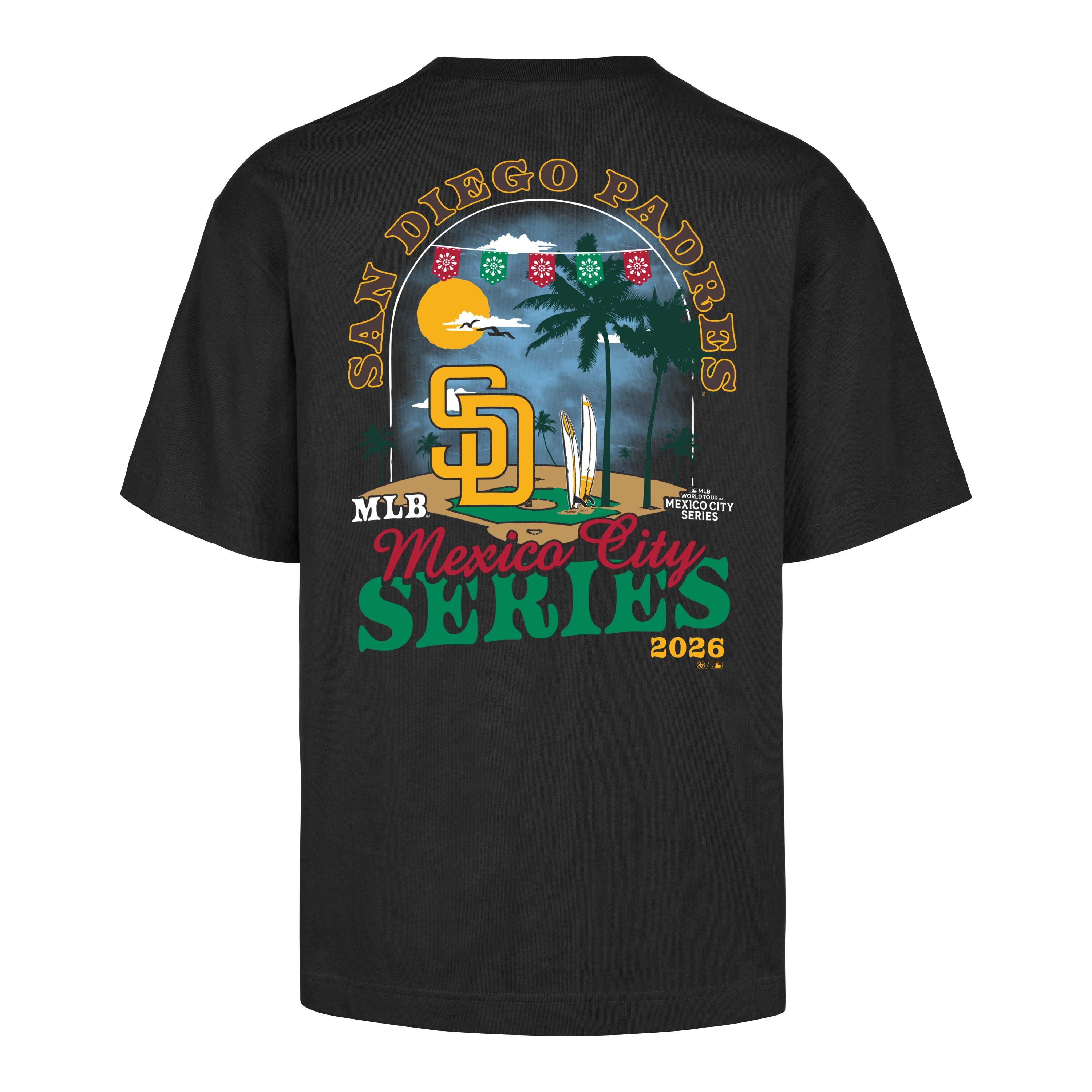 Playera Manga Corta '47 San Diego Padres MLB Mexico Series