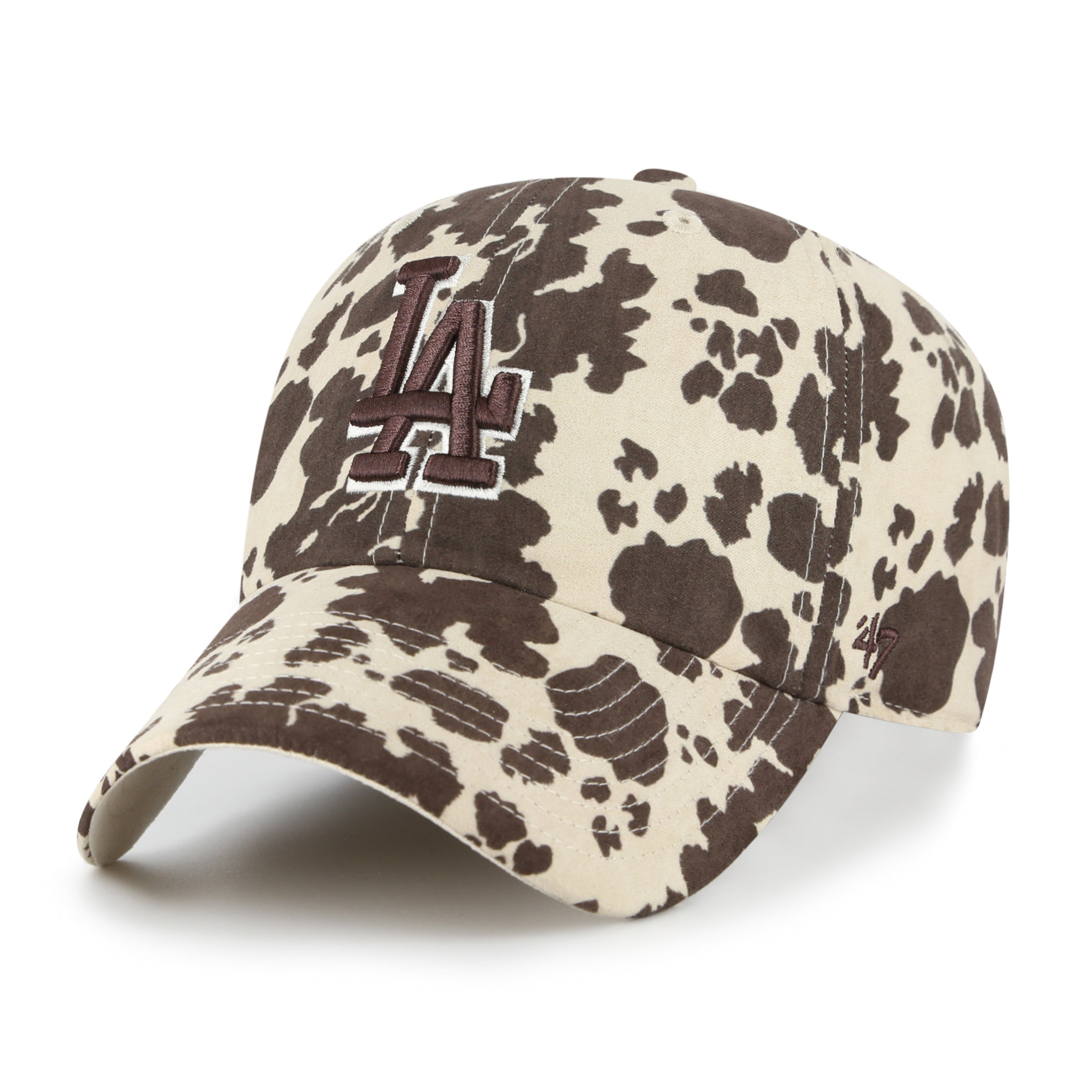 Los Angeles Dodgers MLB Bessie Cow Print '47 Clean Up