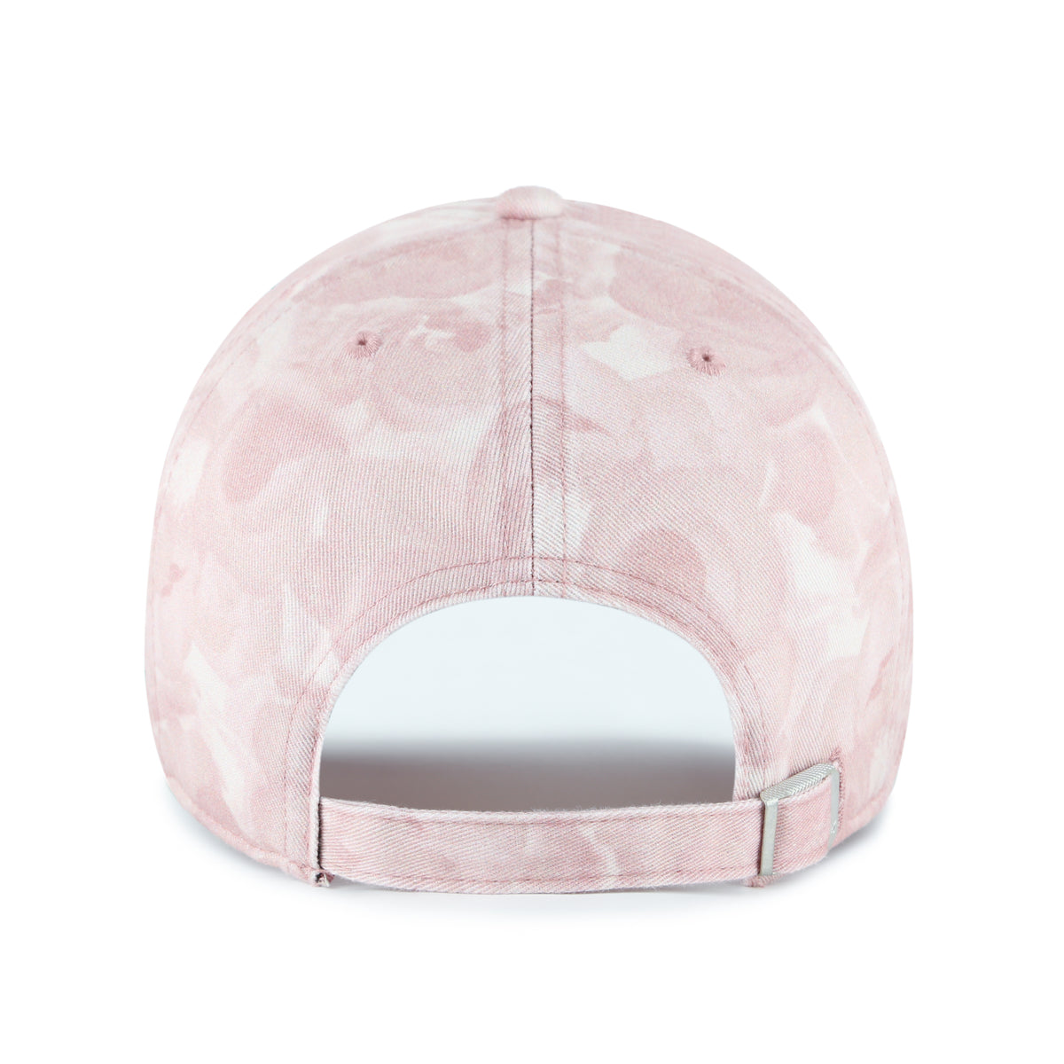 Gorra '47 Clean Up New York Yankees MLB Gardenia diseño floral all over malva, ajustable con strapback