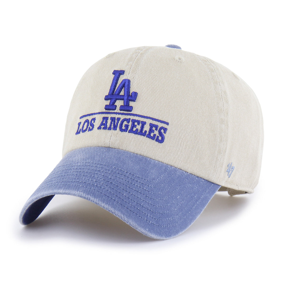 Los Angeles Dodgers MLB Logo Line Two Tone '47 Clean Up