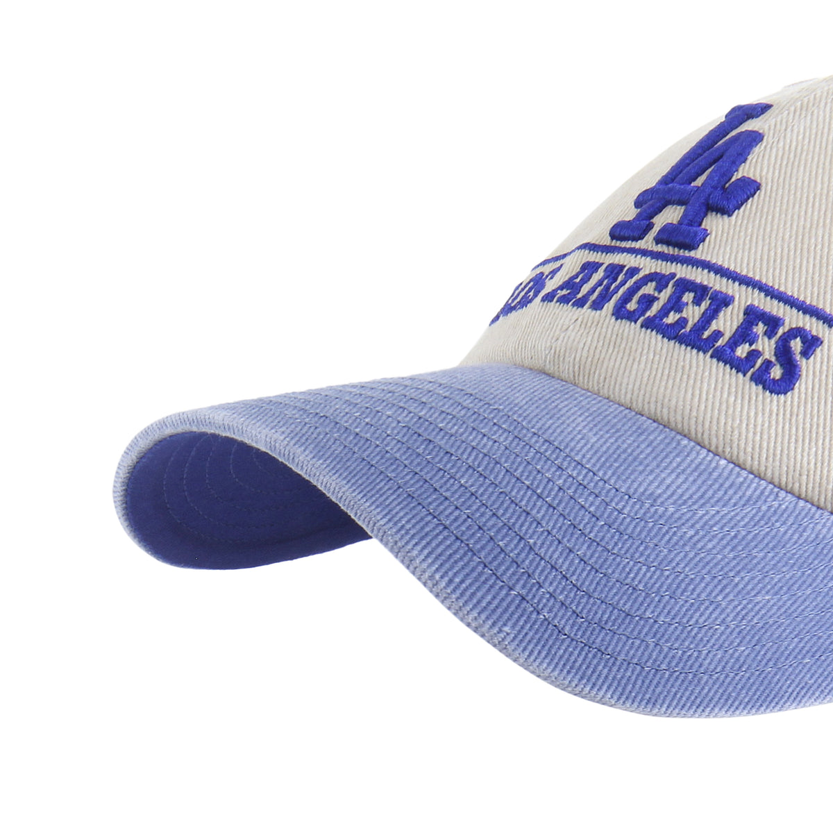 Los Angeles Dodgers MLB Logo Line Two Tone '47 Clean Up