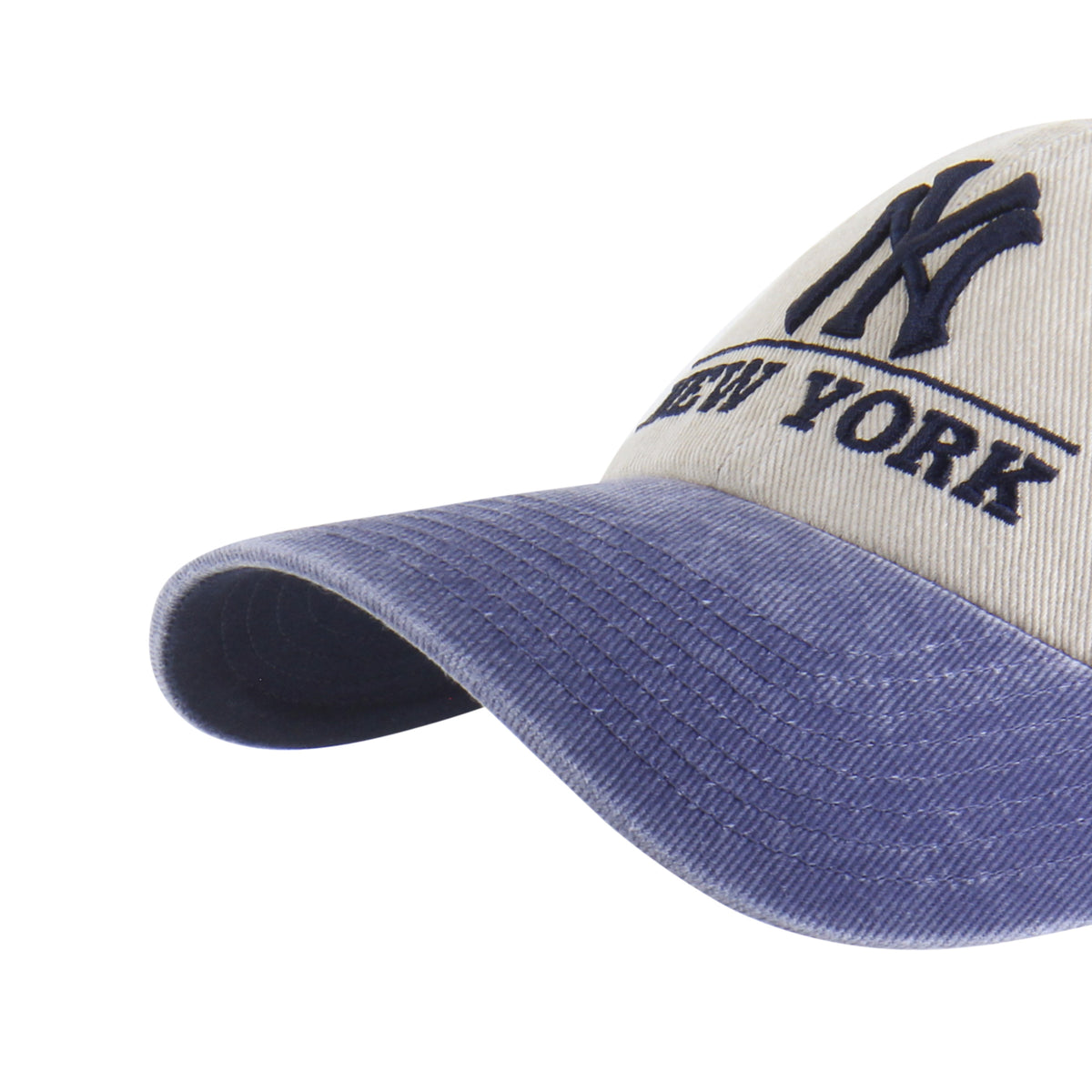 New York Yankees MLB Logo Line Two Tone '47 Clean Up