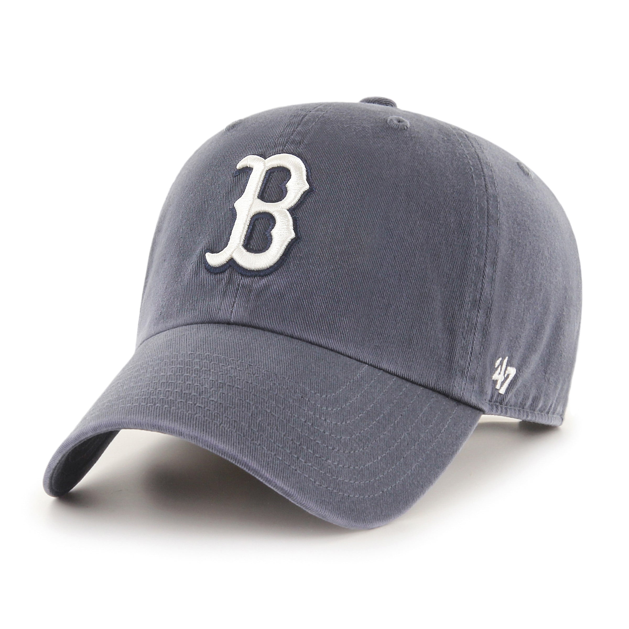 Boston Red Sox MLB Khaki & Vintage Navy '47 Clean Up