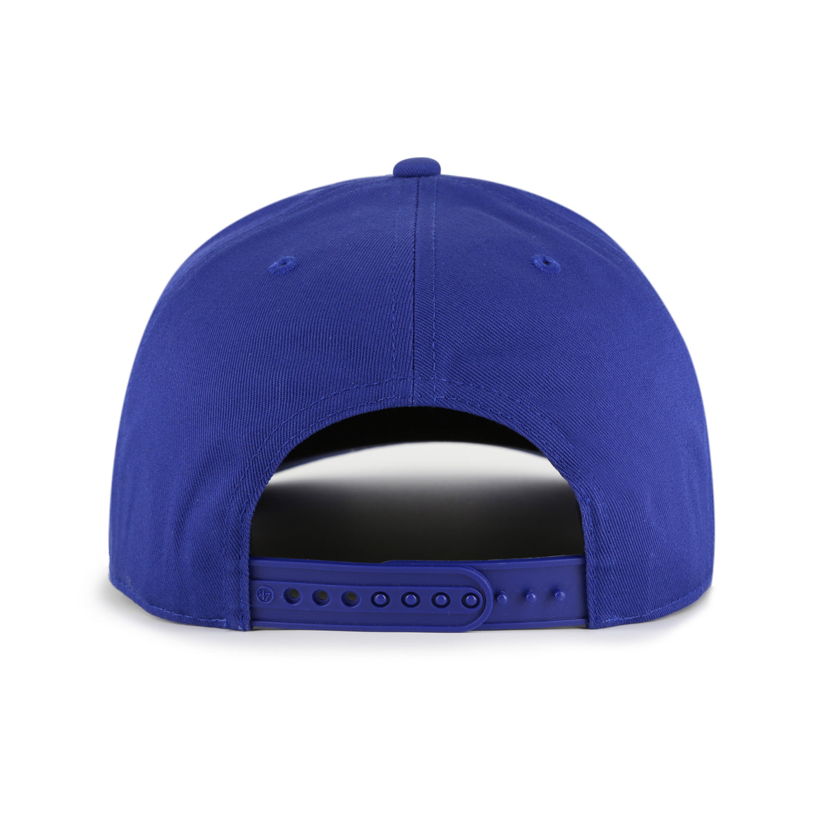 Gorra '47 Hitch RF Los Angeles Dodgers MLB Overhand azul rey en algodón con cordón en visor, logo Dodgers bordado al frente y snapback ajustable