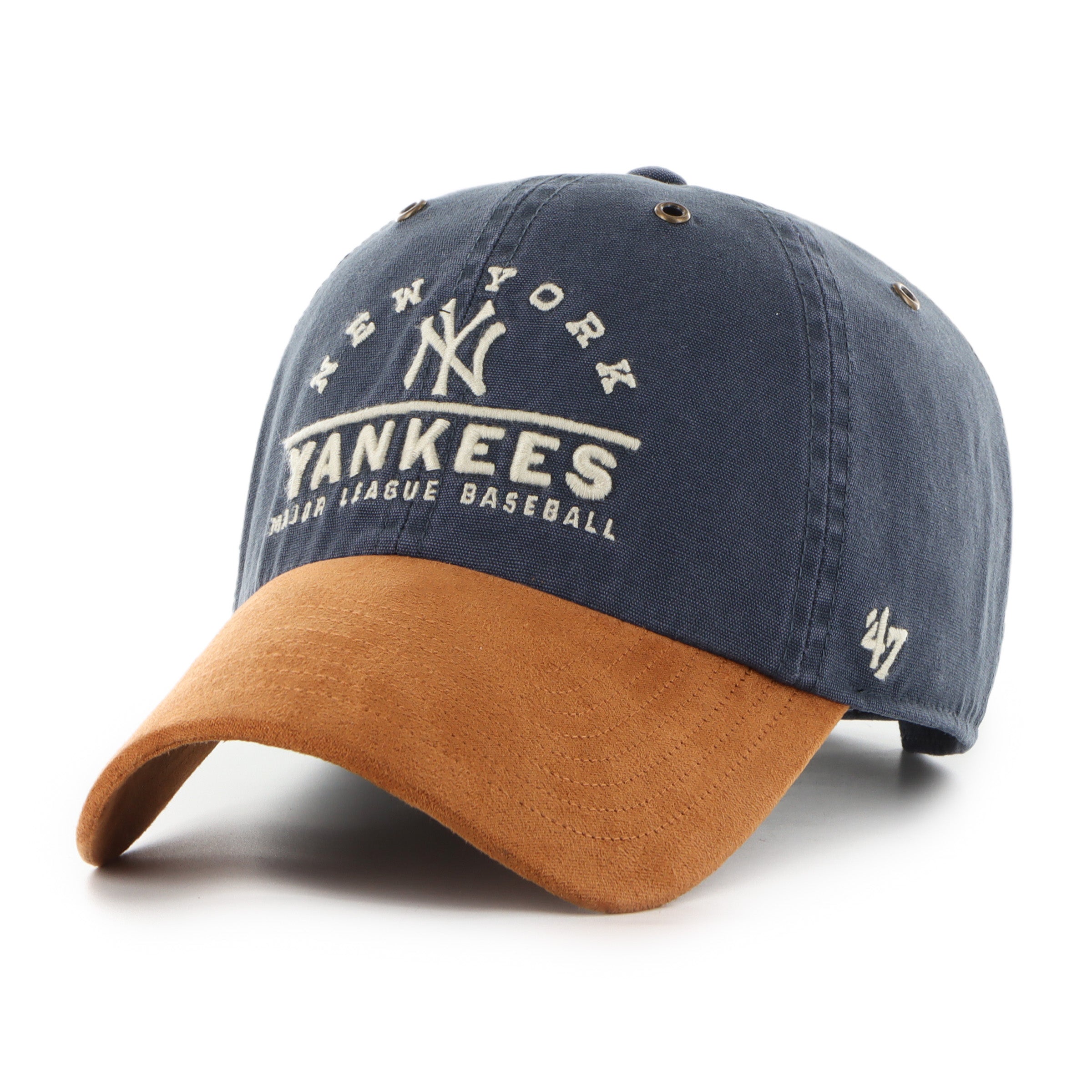 New York Yankees MLB Windham Suede Visor '47 Clean Up