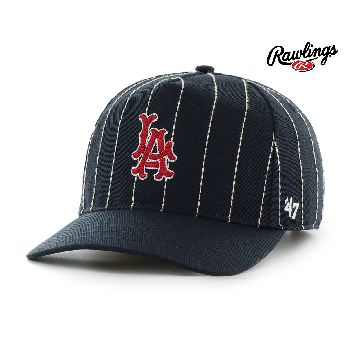 Los Angeles Angels MLB Rawlings Pinstripe X '47 Hitch