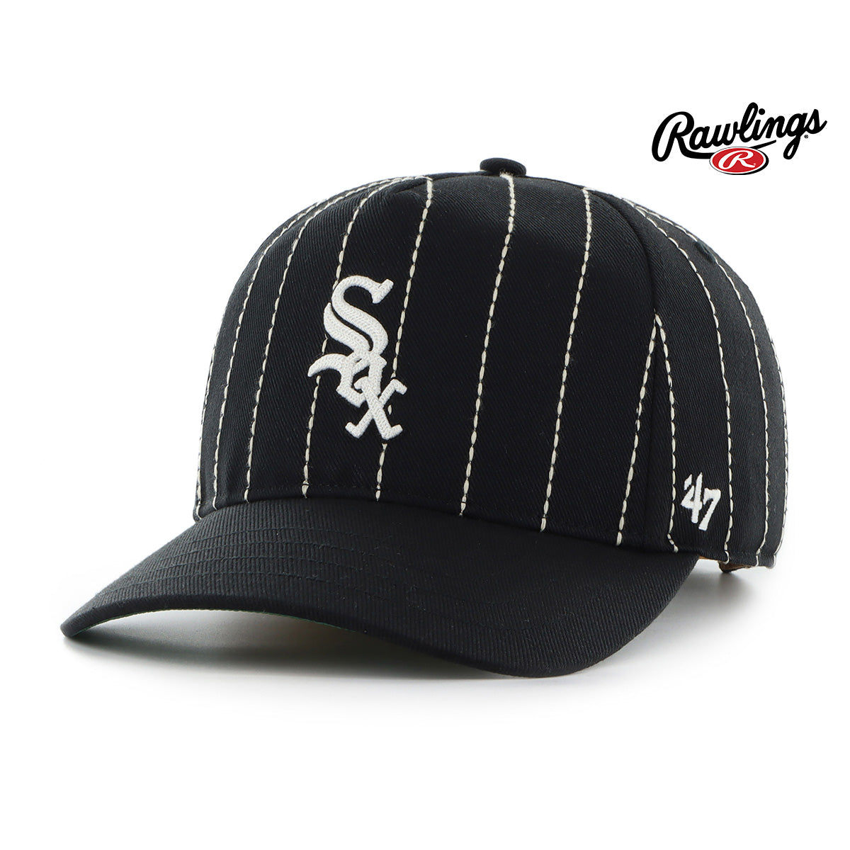 Chicago White Sox MLB Rawlings Pinstripe X '47 Hitch