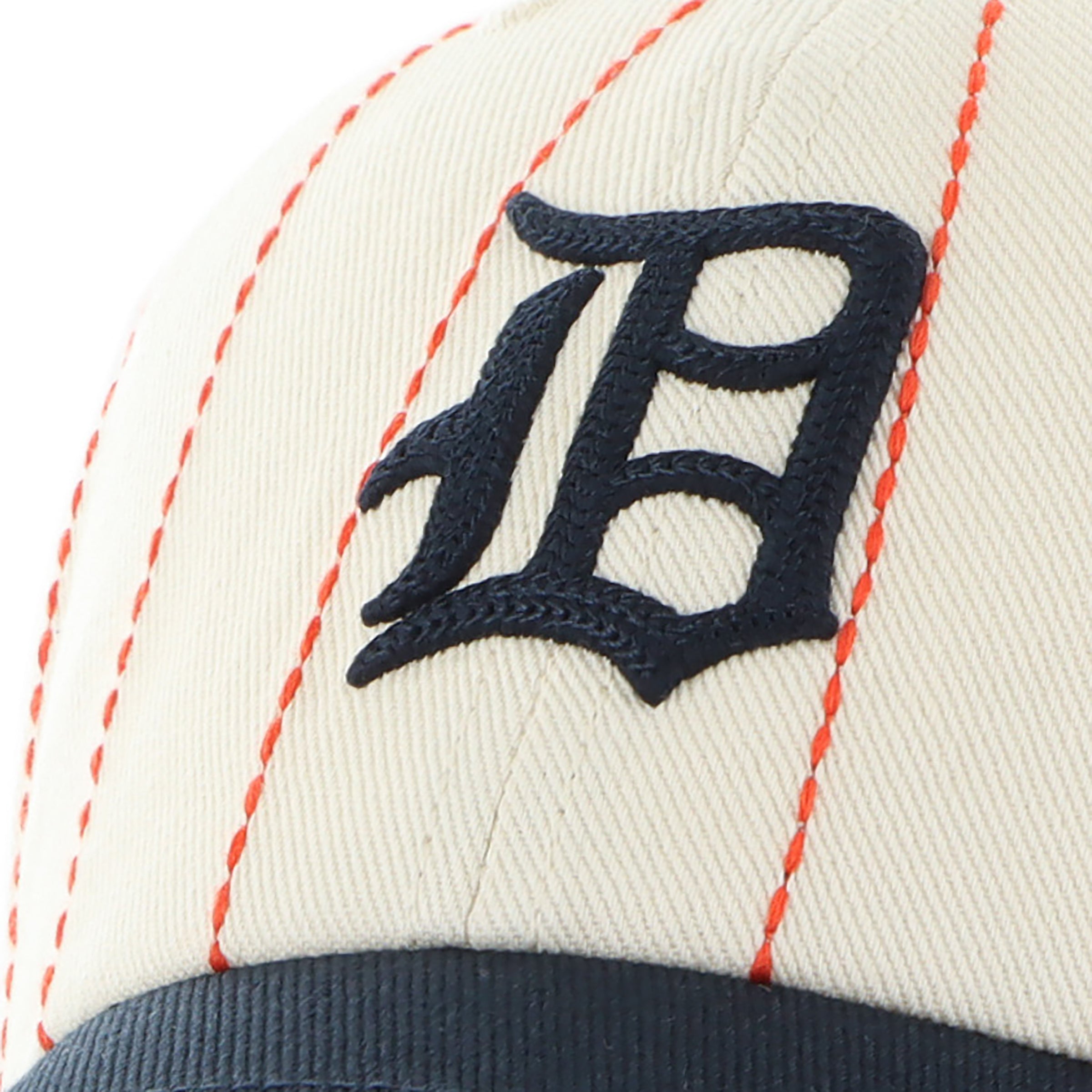 Detroit Tigers MLB Rawlings Pinstripe X '47 Clean Up
