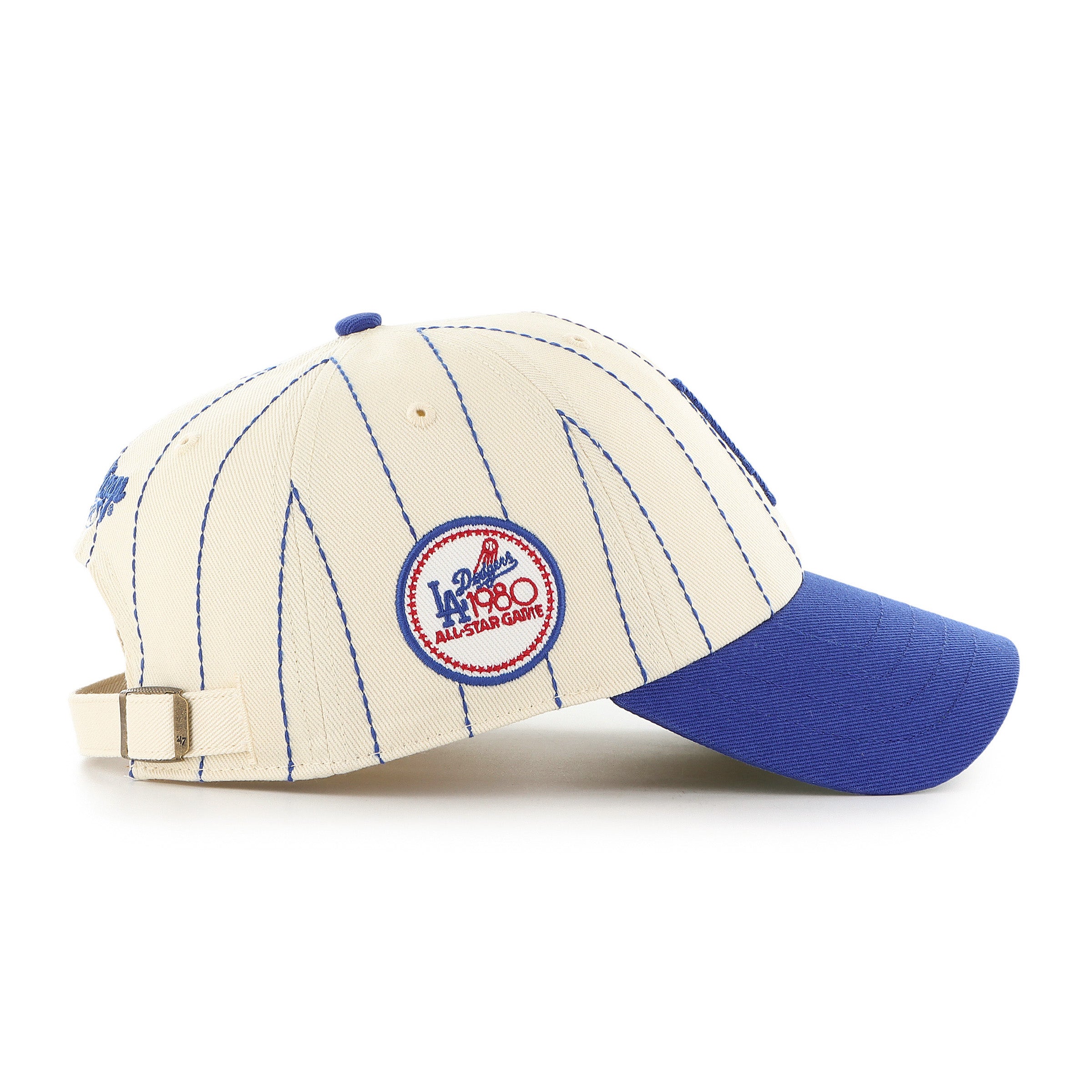 Los Angeles Dodgers MLB Rawlings Pinstripe X '47 Clean Up