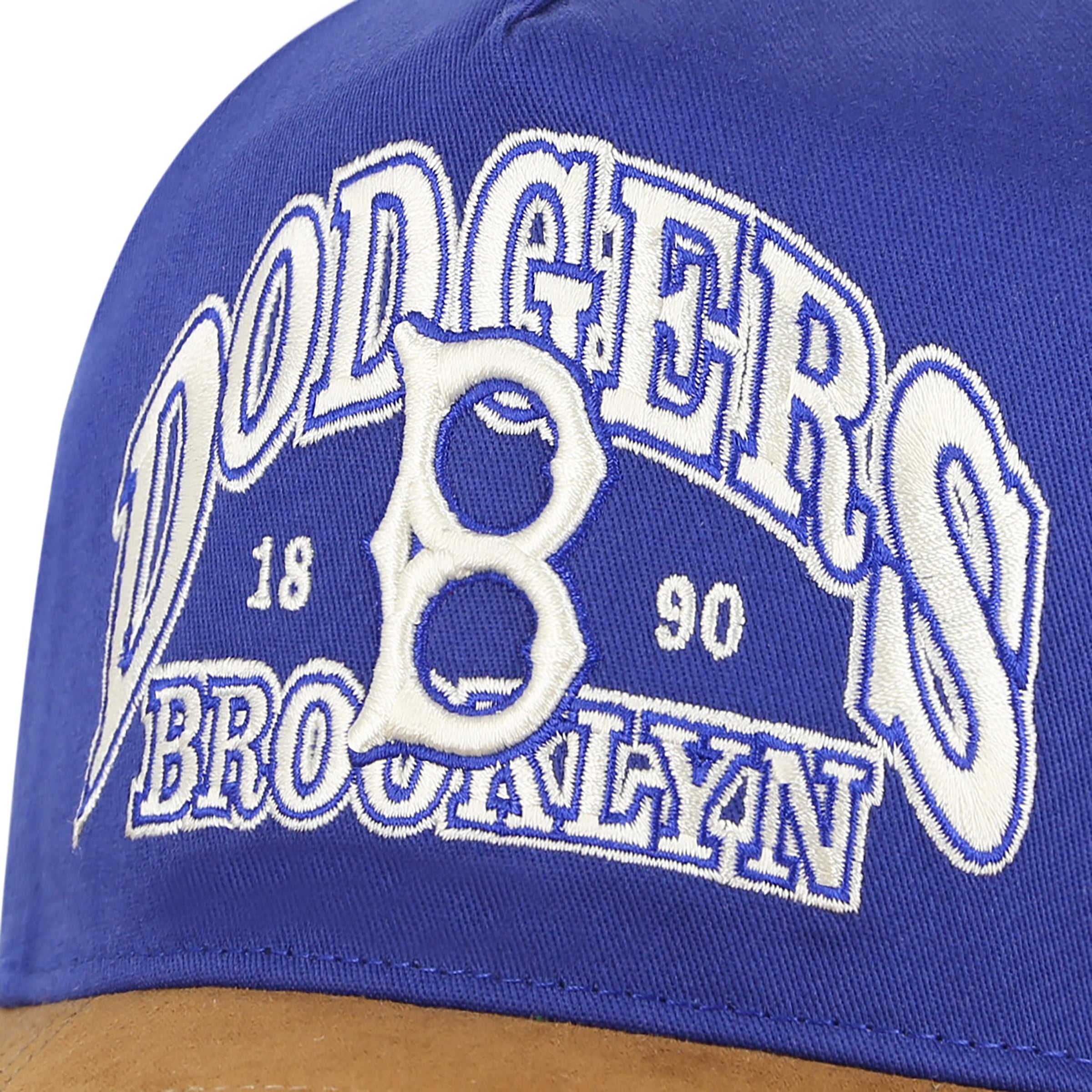 Los Angeles Dodgers MLB Cooperstown Suede Visor '47 Hitch