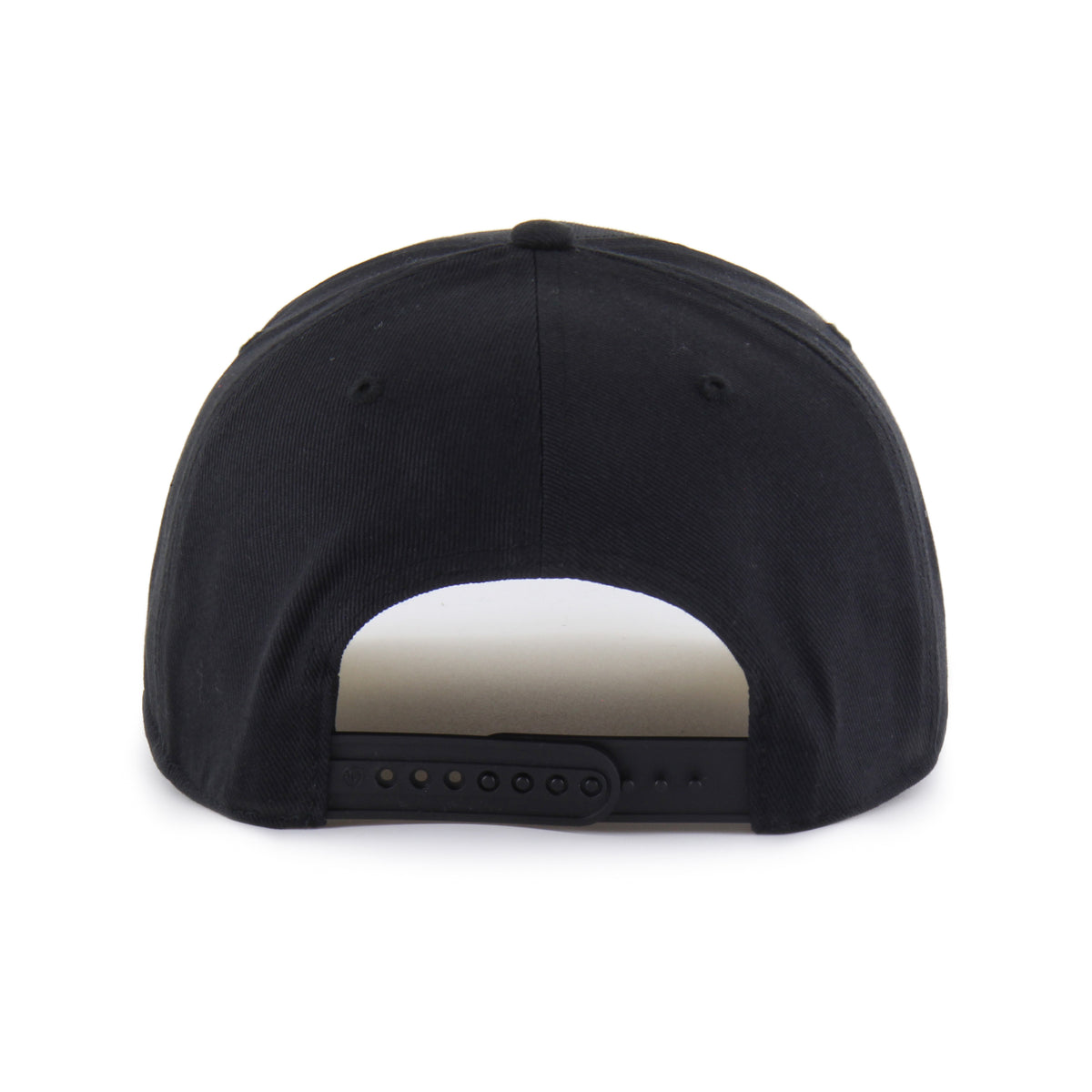 Gorra '47 Hitch RF San Francisco Giants MLB Cooperstown World Series negro en algodón con visor en pana, nombre y logo Giants bordado al frente y snapback ajustable