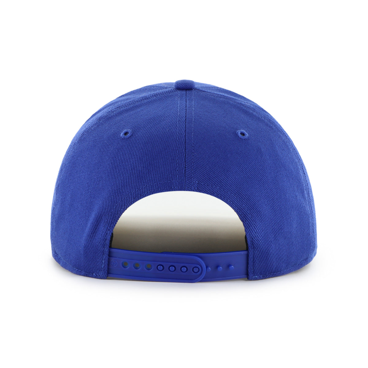 Gorra '47 Hitch RF Los Angeles Dodgers MLB Cooperstown World Series azul rey en algodón con visor en pana, nombre y logo Dodgers bordado al frente y snapback ajustable