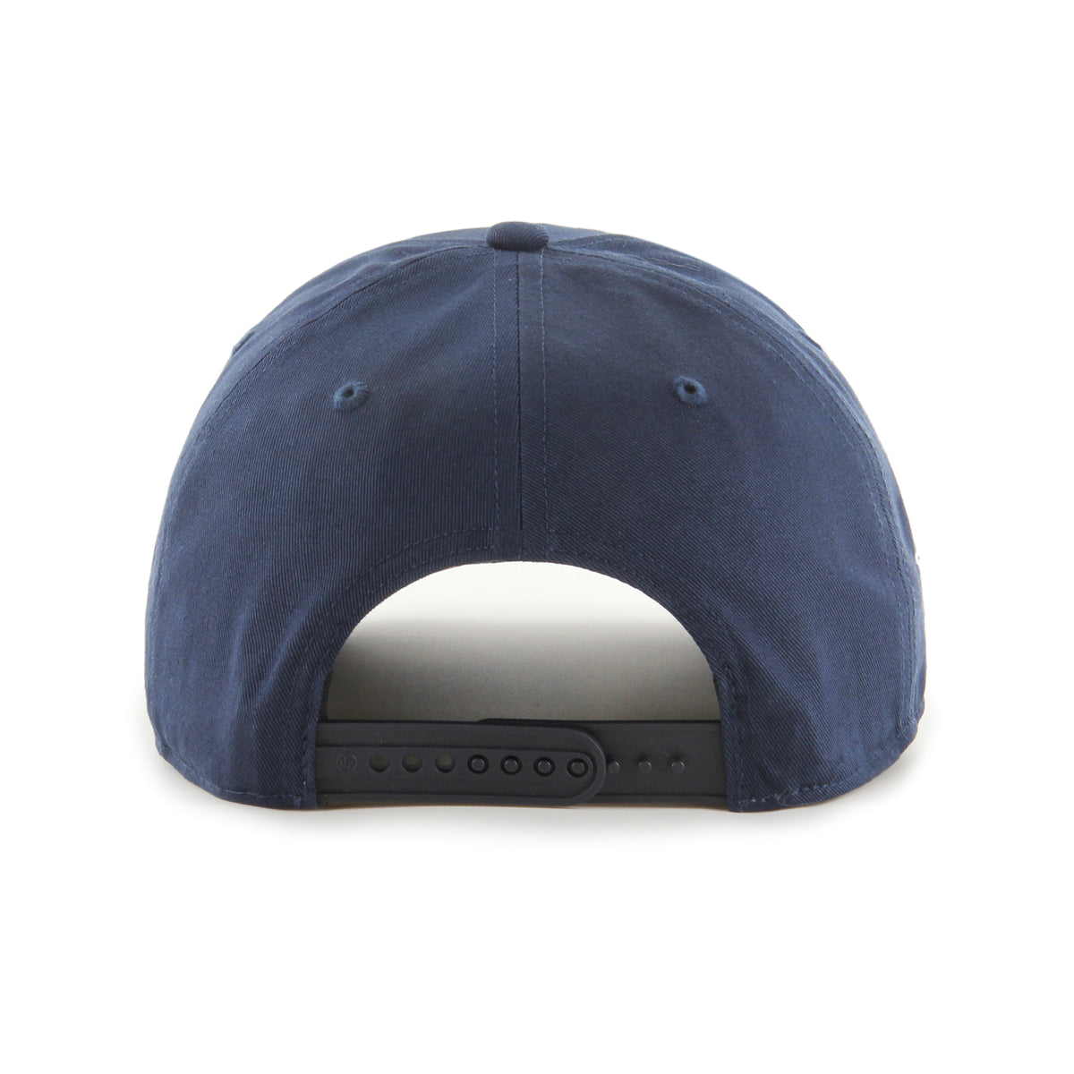 Gorra '47 Hitch RF Dallas Cowboys NFL Overhand azul marino en algodón con cordón en visor, ciudad bordada al frente, logo Cowboys lateral derecho y snapback ajustable
