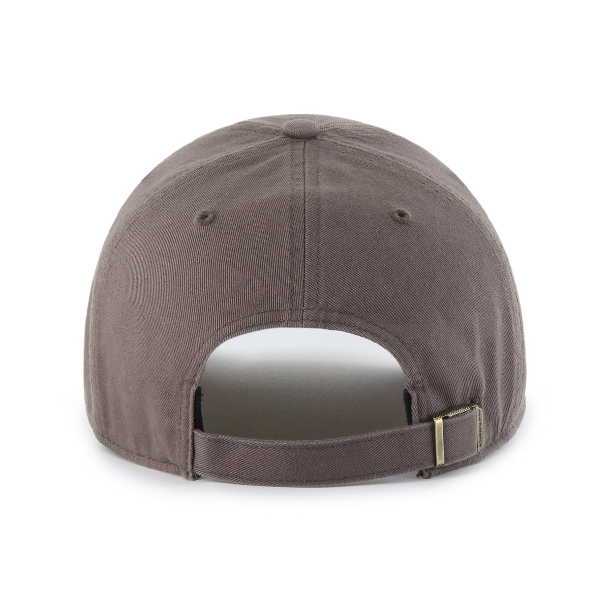 Gorra '47 Clean Up New Balance X '47 café en algodón, logo New Balance en blanco bordado al frente y strapback ajustable