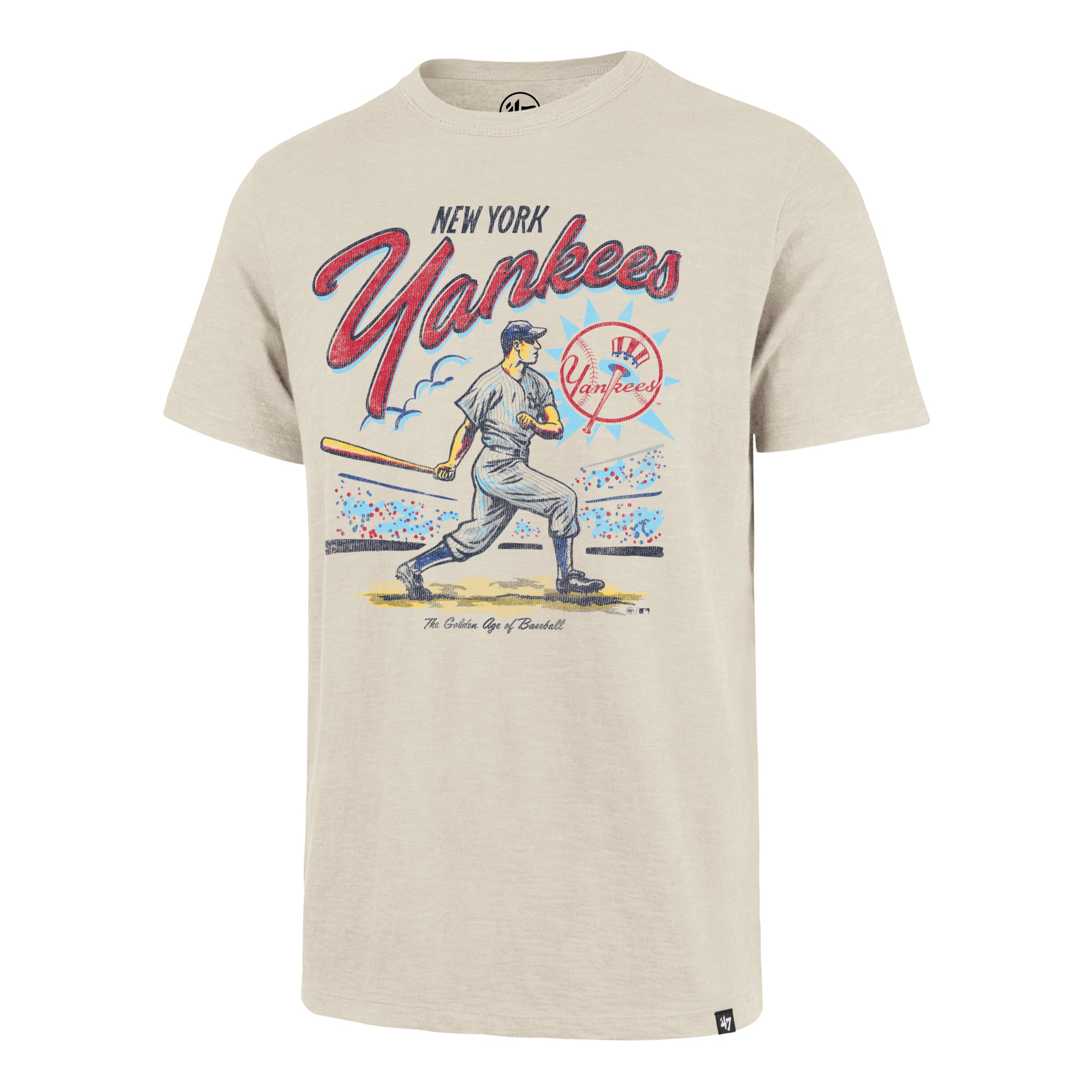 Playera Manga Corta '47 New York Yankees MLB Golden Age