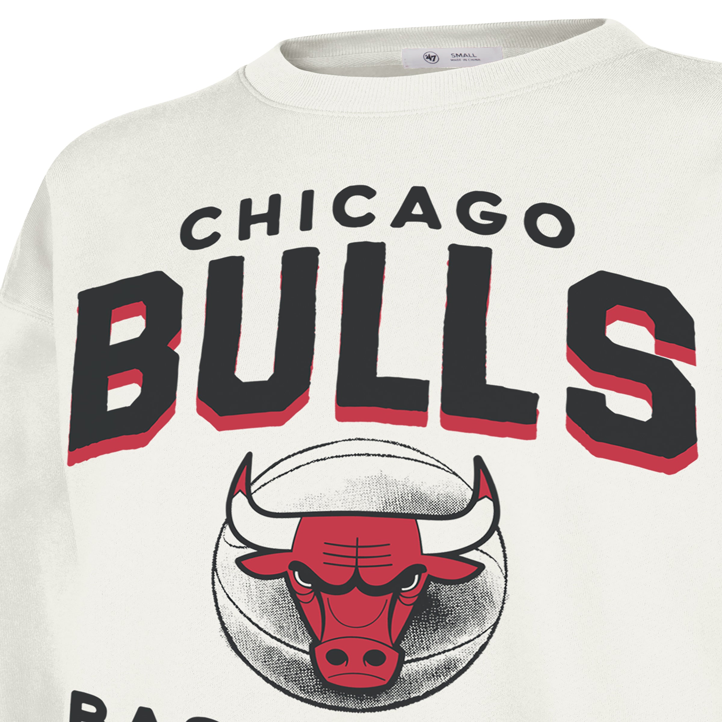 Sudadera '47 Chicago Bulls NBA Historic Arch Cloud para Mujer