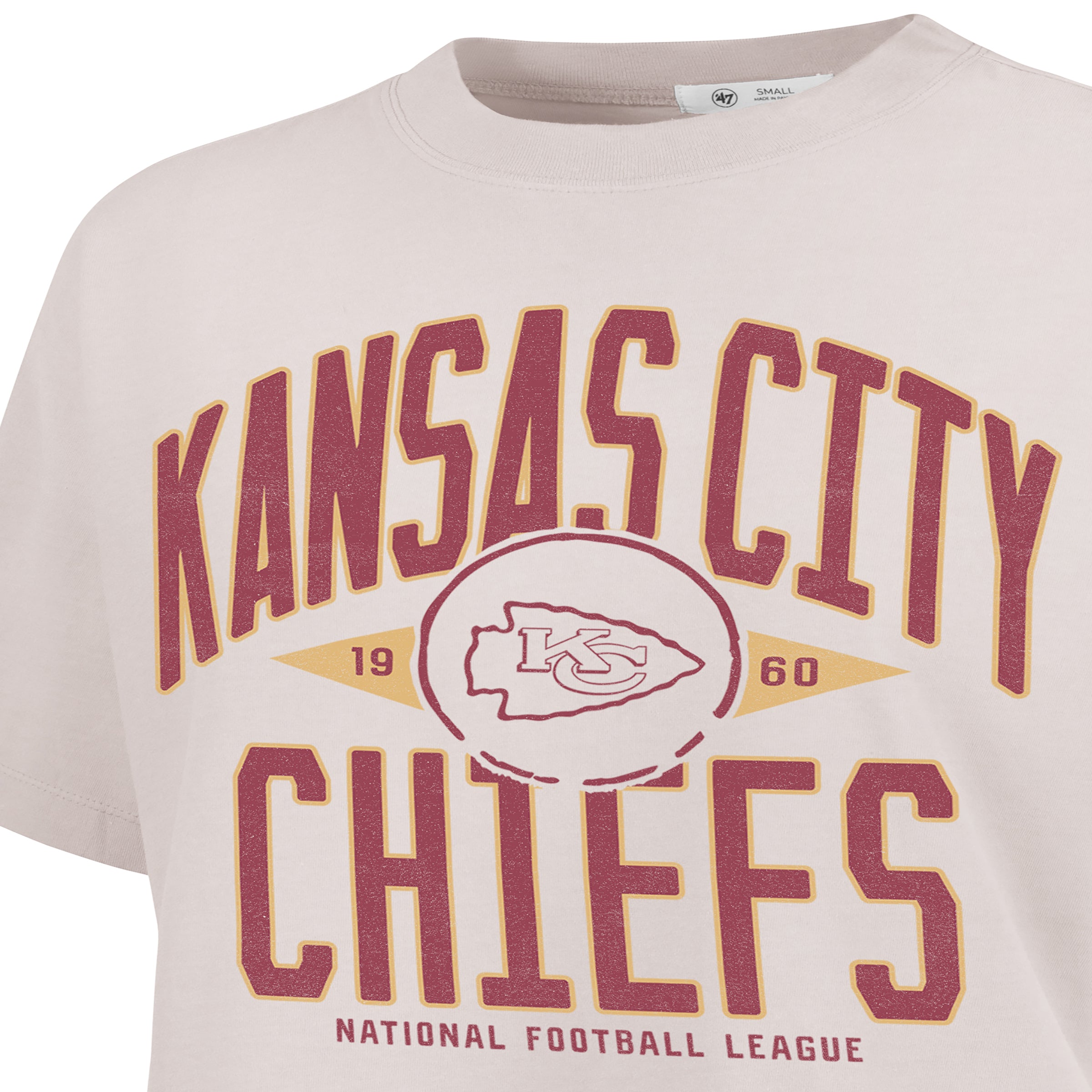 Playera Manga Corta '47 Kansas City Chiefs NFL Trendy Team para Mujer