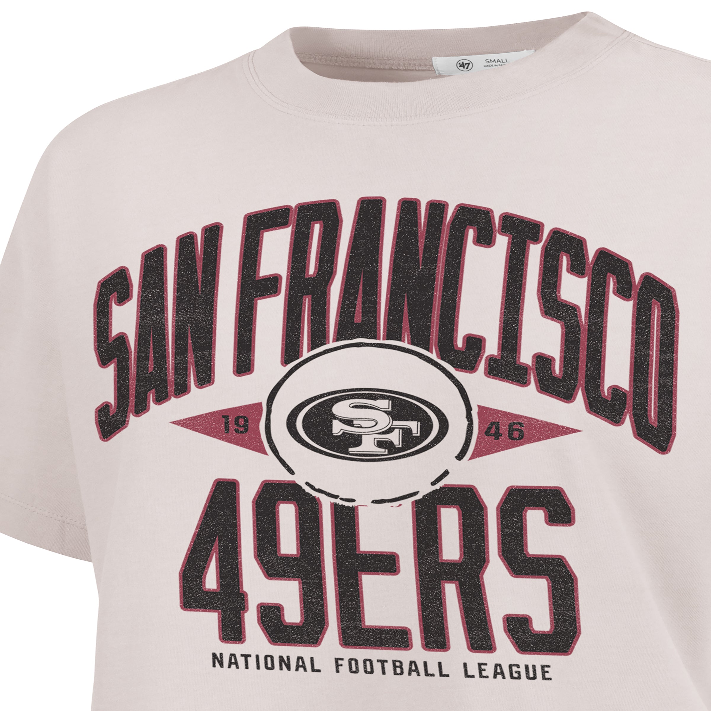Playera Manga Corta '47 San Francisco 49Ers NFL Trendy Team para Mujer