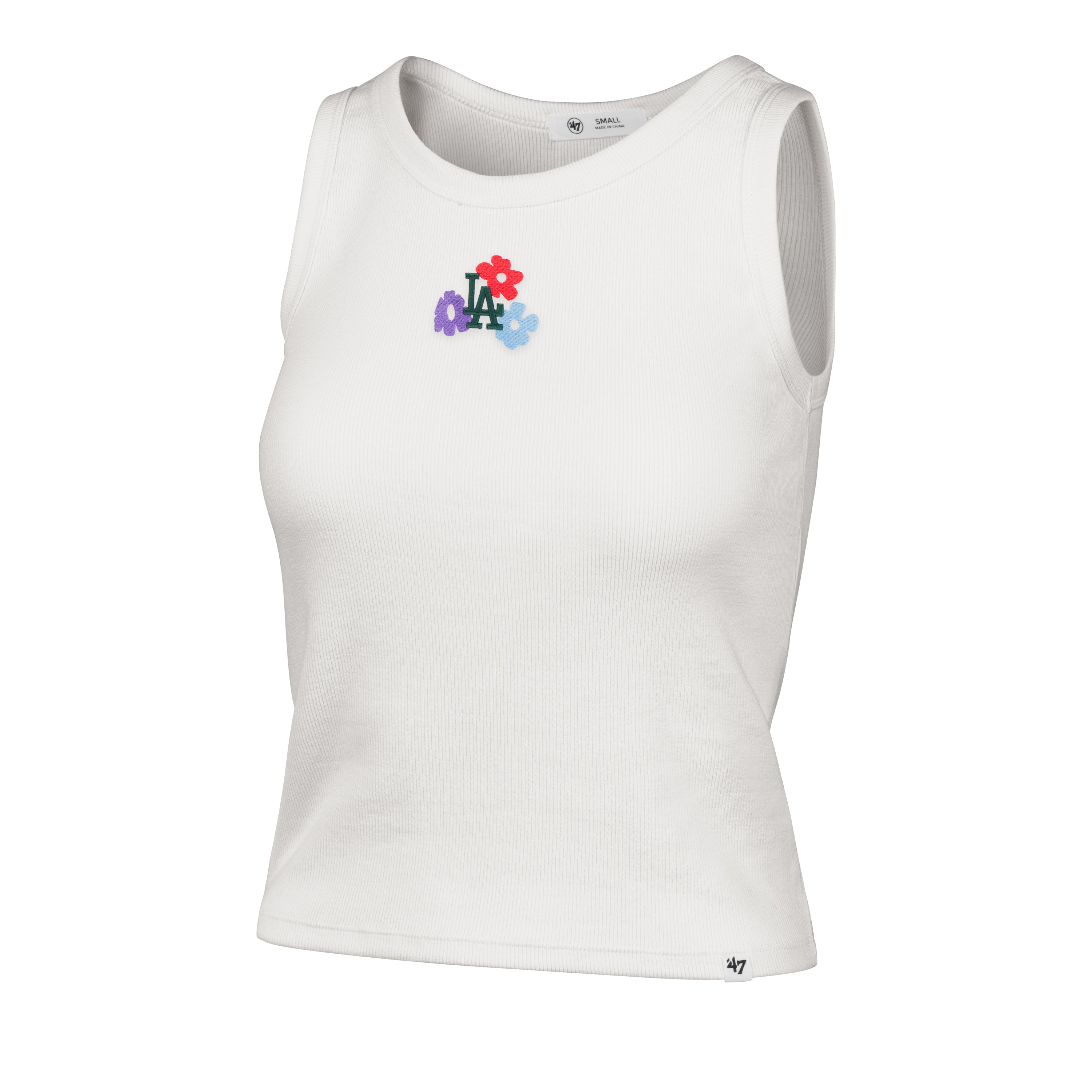 Tank Top '47 Los Angeles Dodgers MLB Flora para Mujer