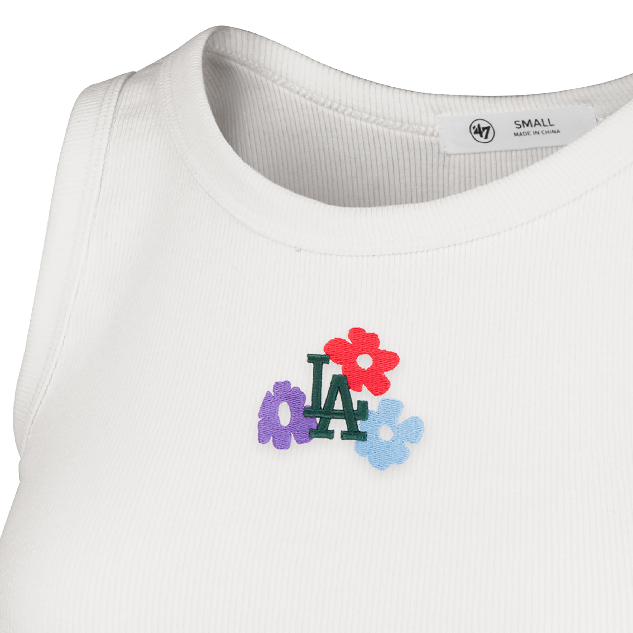 Tank Top '47 Los Angeles Dodgers MLB Flora para Mujer