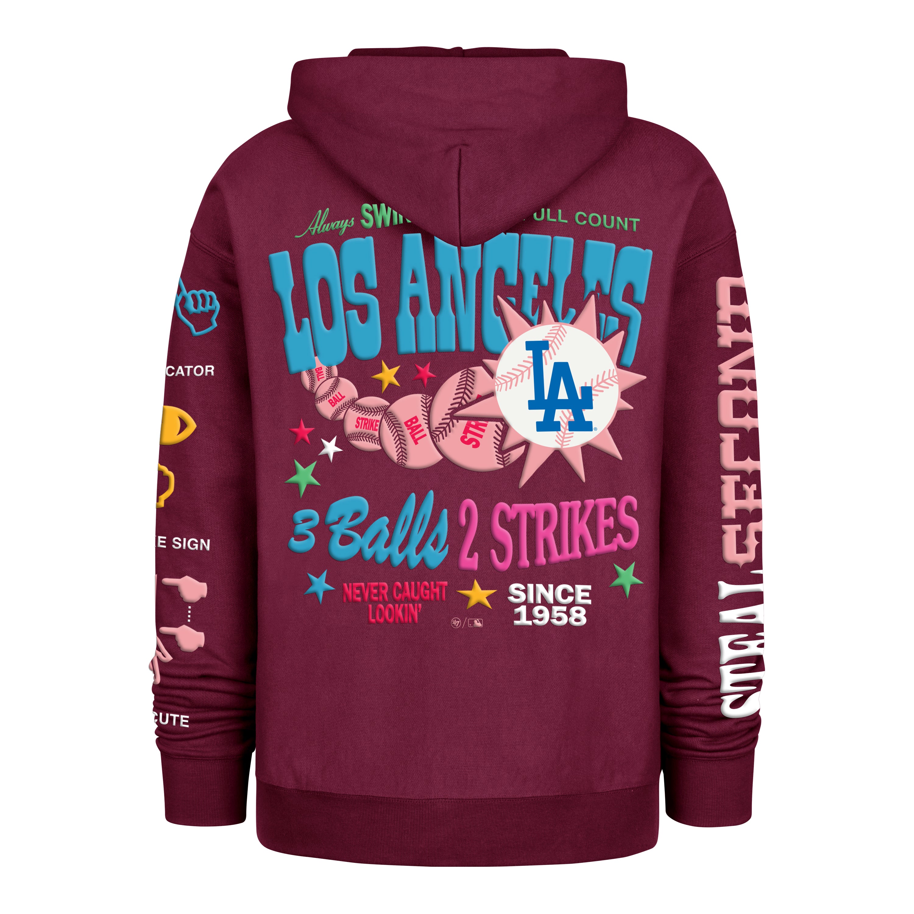 Sudadera '47 Los Angeles Dodgers MLB Turnpike