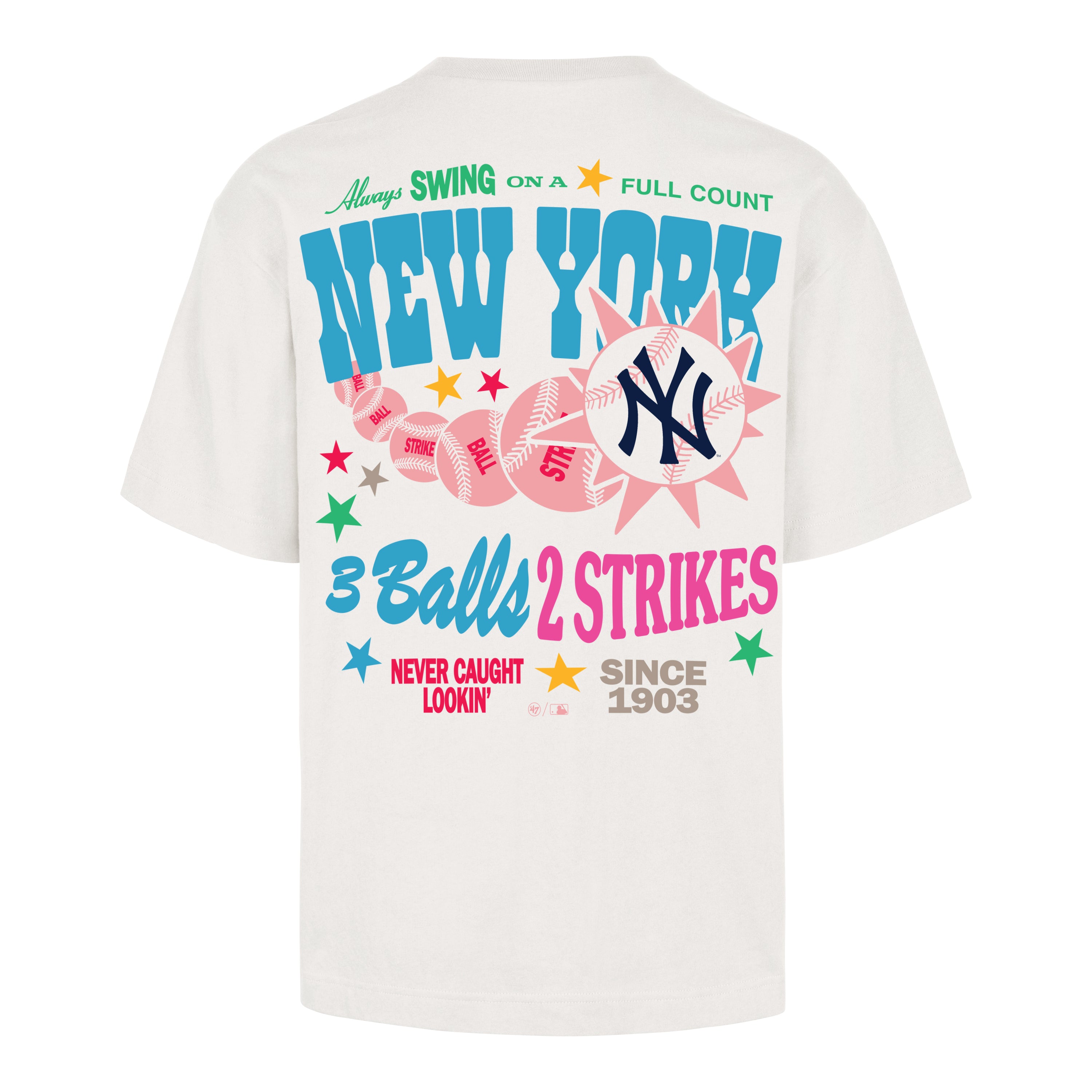 Playera Manga Corta '47 New York Yankees MLB Turnpike