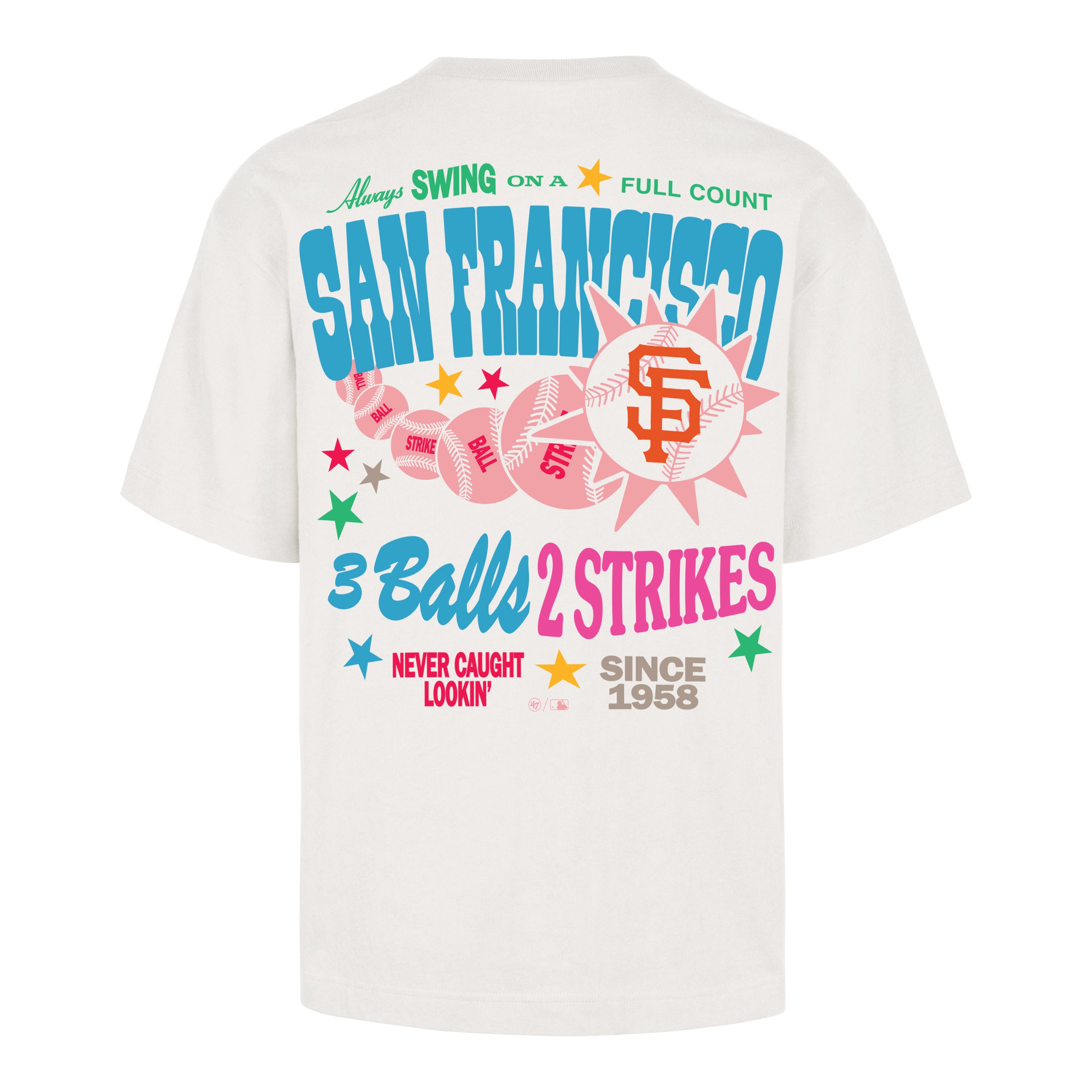 Playera Manga Corta '47 San Francisco Giants MLB Turnpike