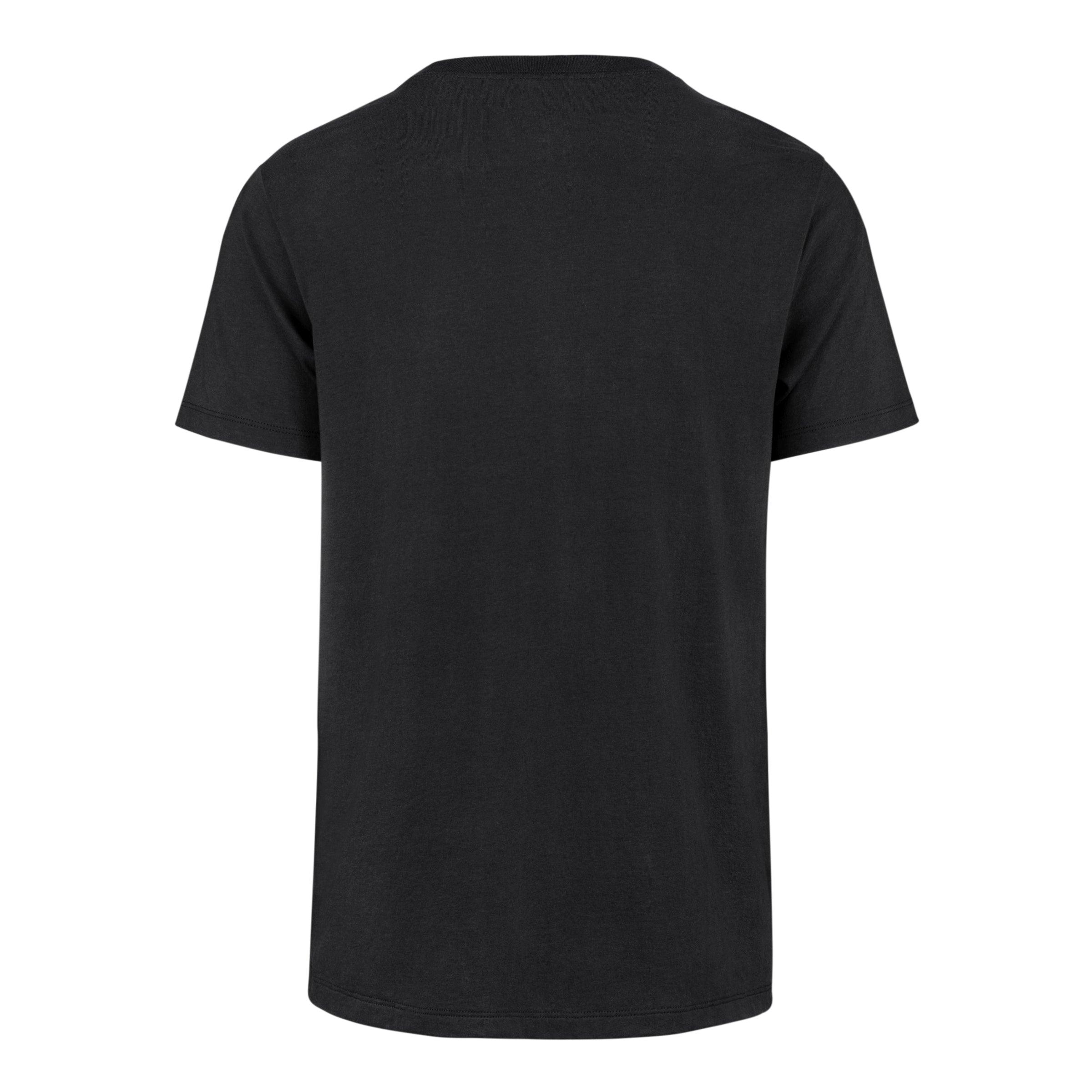 Playera manga corta '47 Pittsburgh Steelers NFL Deluxia en algodón, con logo, nombre y año de fundación de los Steelers estampado al frente, corte unisex