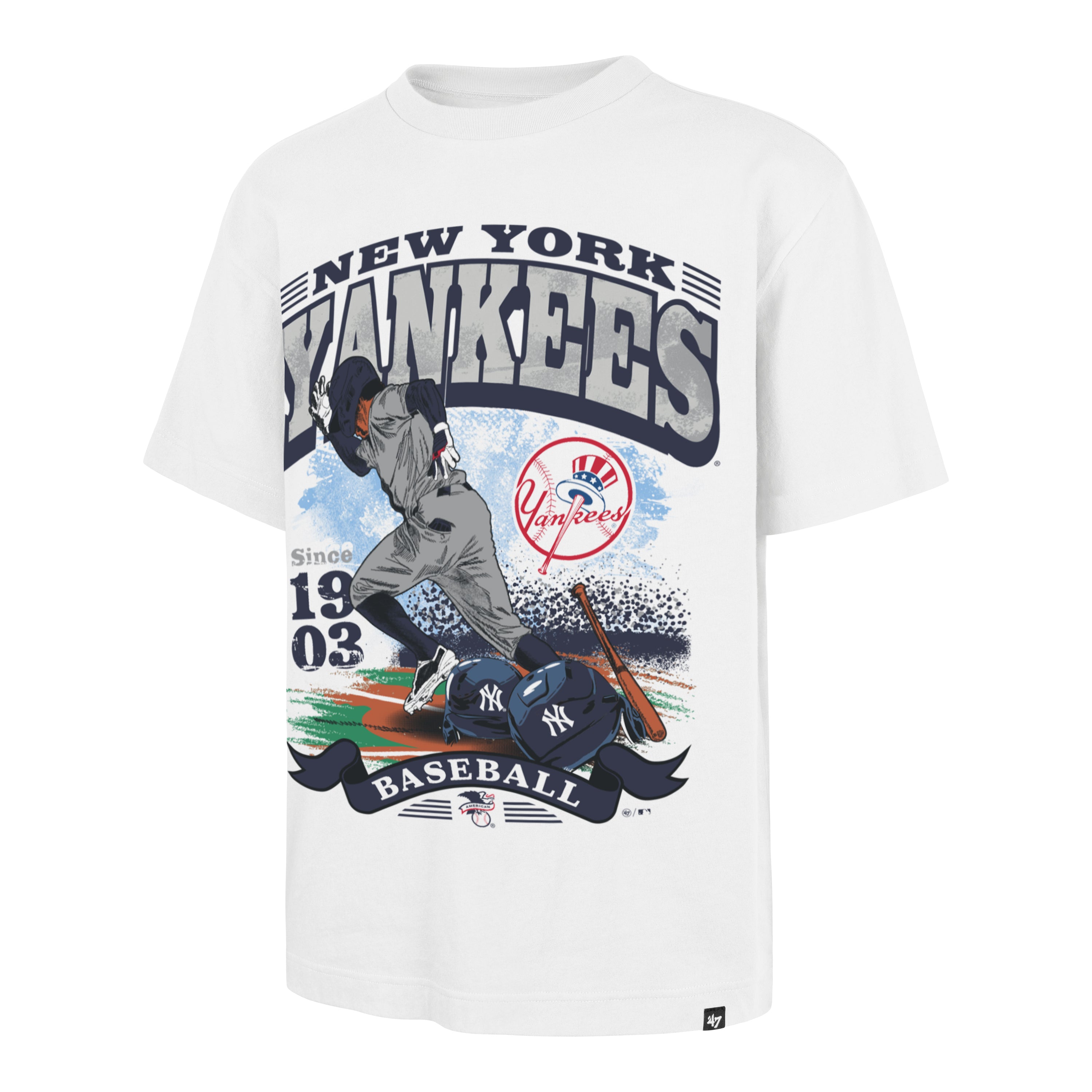 Playera Manga Corta '47 New York Yankees MLB Hierarchy