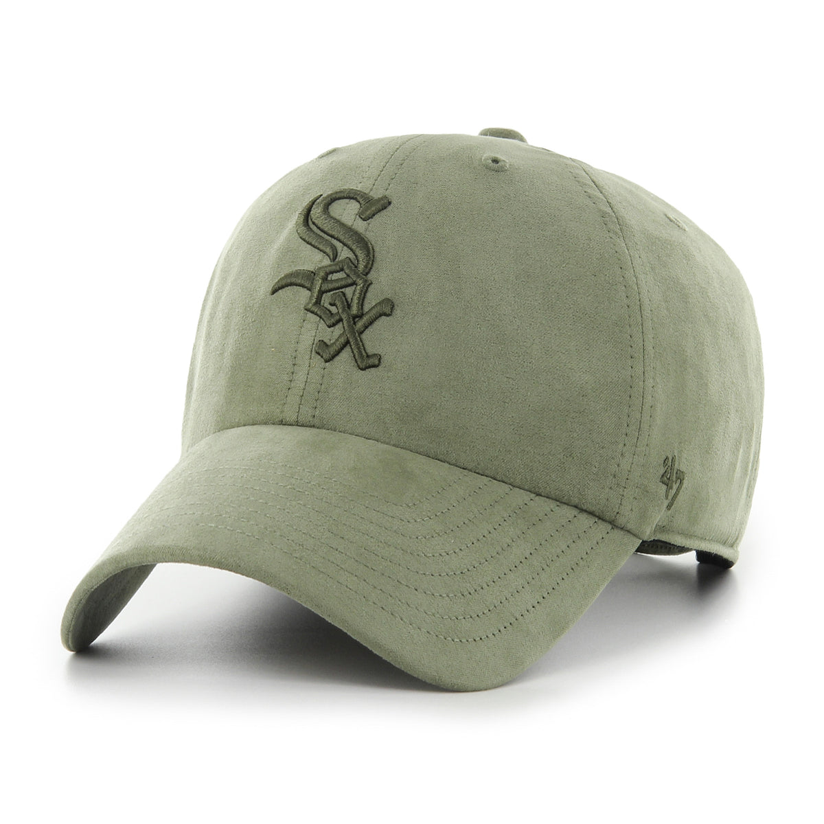 Chicago White Sox MLB Ballpark Suede Monochrome '47 Clean Up
