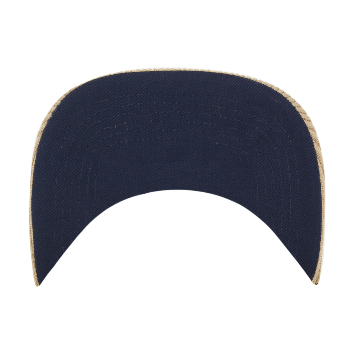 Gorra '47 Hitch RF New York Yankees MLB Cord Land caqui en pana con malla mesh trasera, plate con logo y nombre Yankees bordado al frente y snapback ajustable