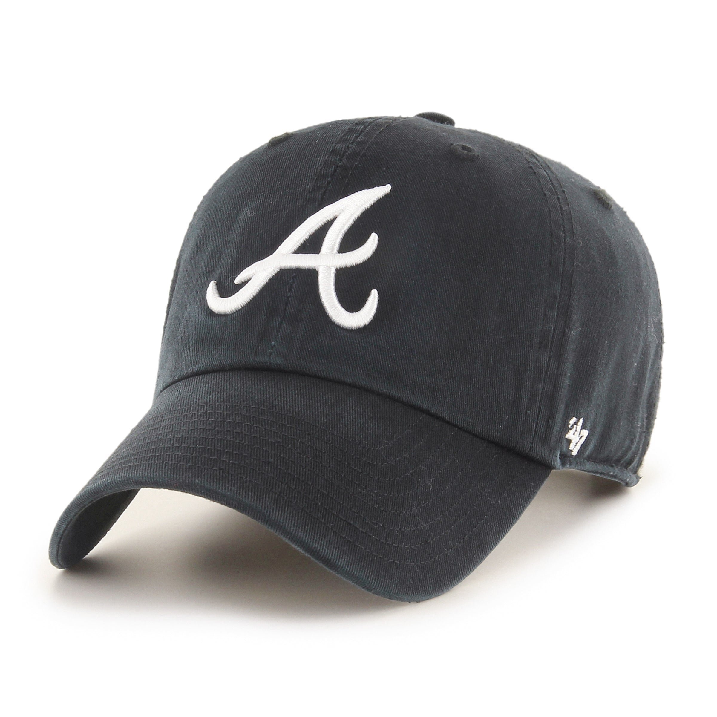 Atlanta Braves MLB Black & White '47 Clean Up