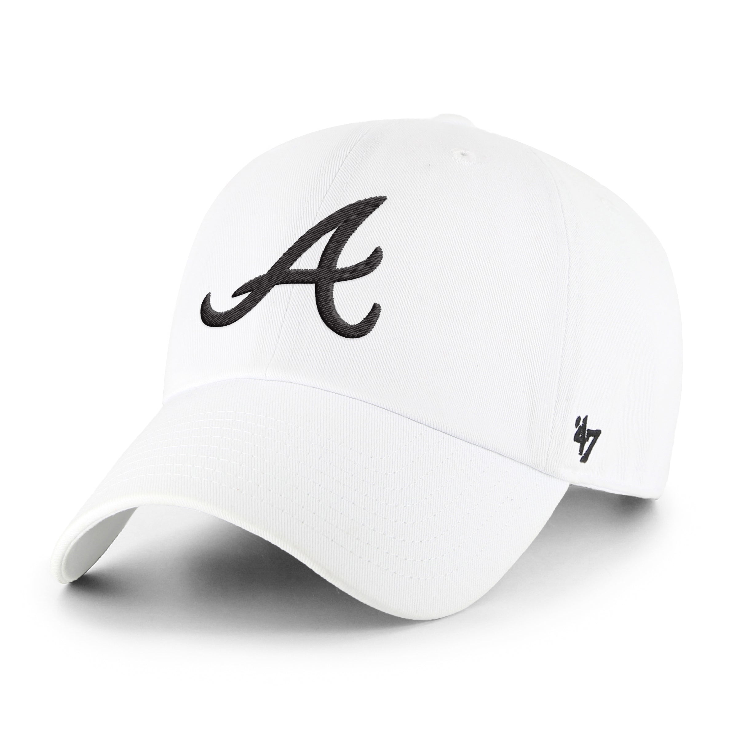 Atlanta Braves MLB Black & White '47 Clean Up