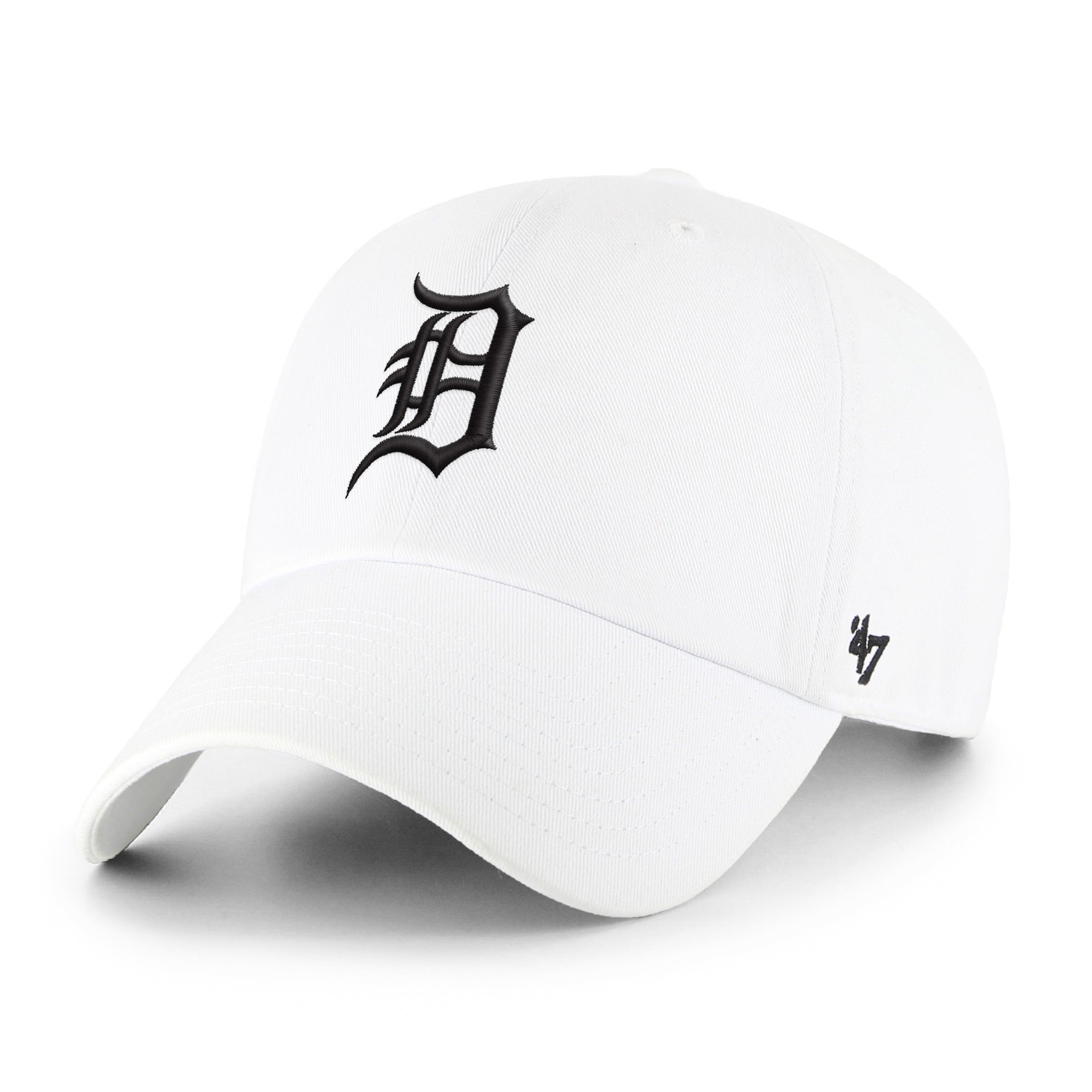 Detroit Tigers MLB Black & White '47 Clean Up
