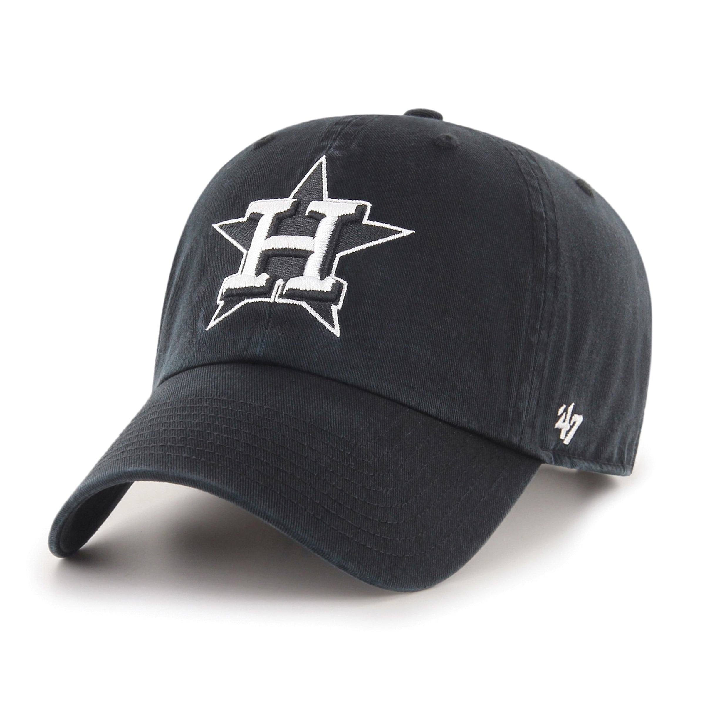 Houston Astros MLB Black & White '47 Clean Up