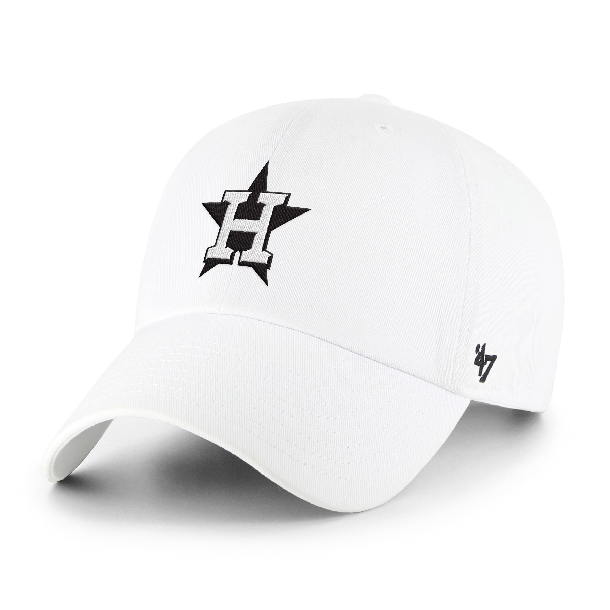Houston Astros MLB Black & White '47 Clean Up