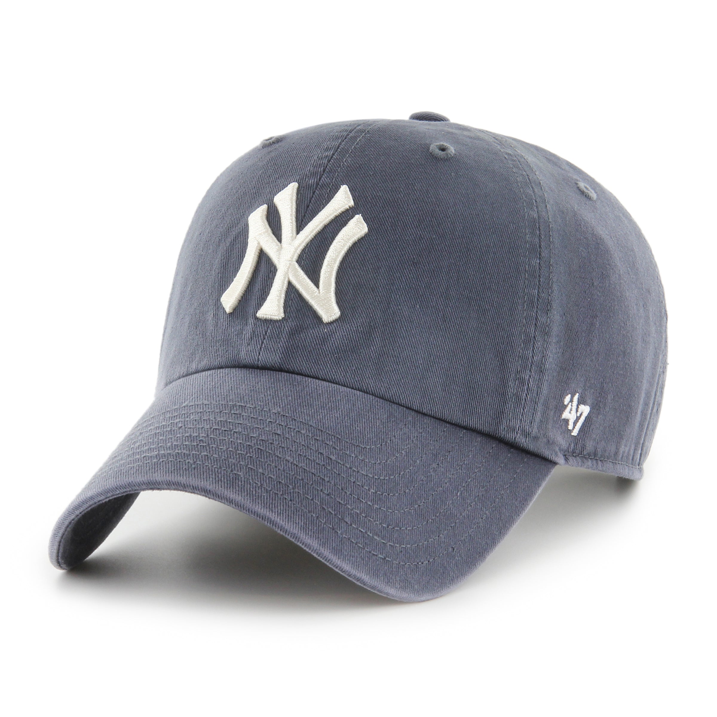 New York Yankees MLB Khaki & Vintage Navy '47 Clean Up