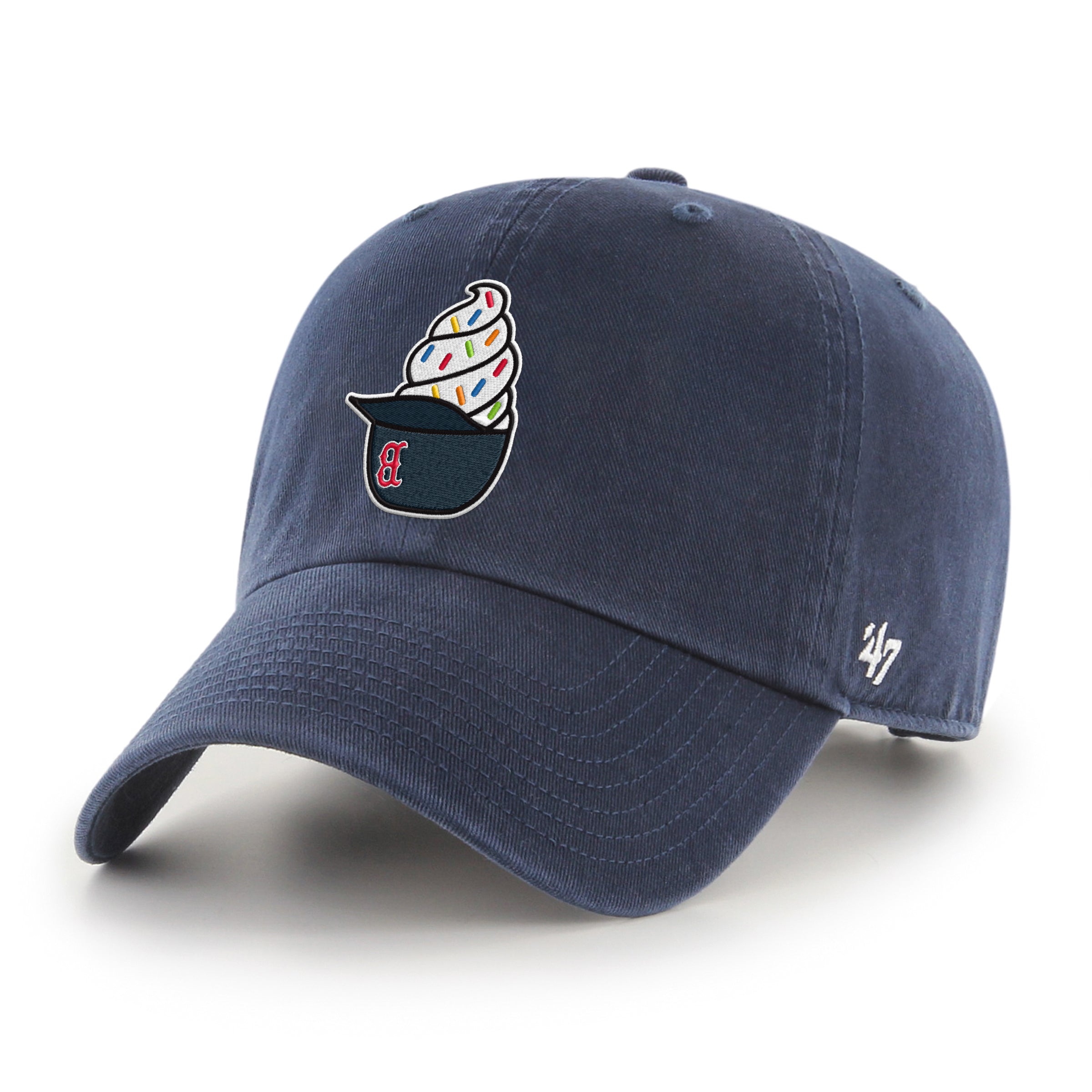 Boston Red Sox MLB Ice Cream Helmet '47 Clean Up
