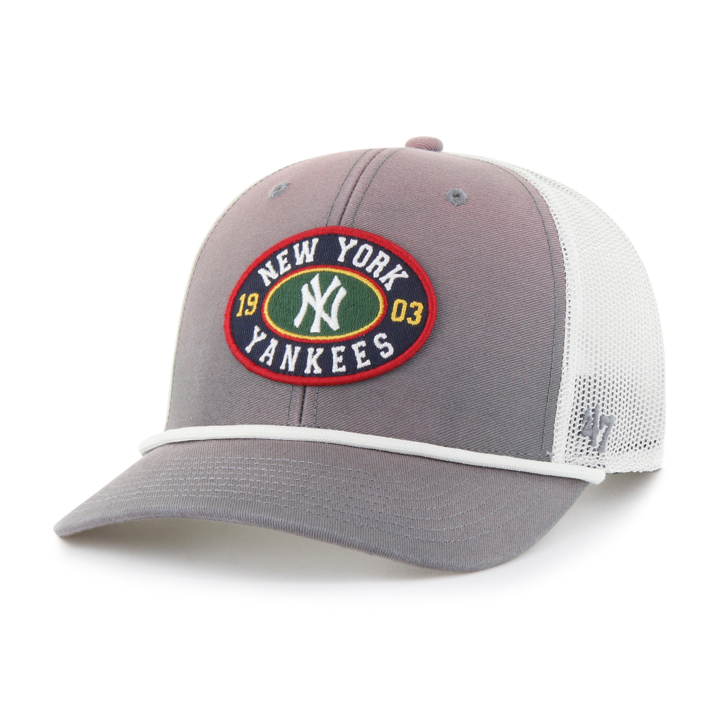 New York Yankees MLB Tide Sweep Rope '47 Trucker